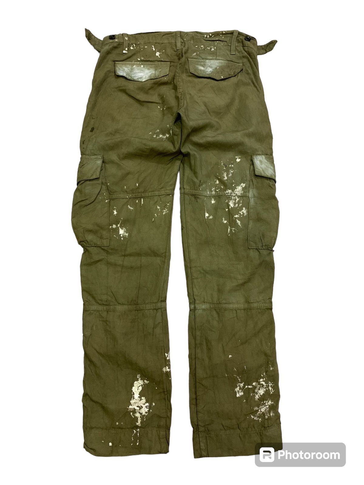 NSF 💥 NSF Military Painted Cargo Pant Size 28" / US 6 / IT 42 - 4 Thumbnail