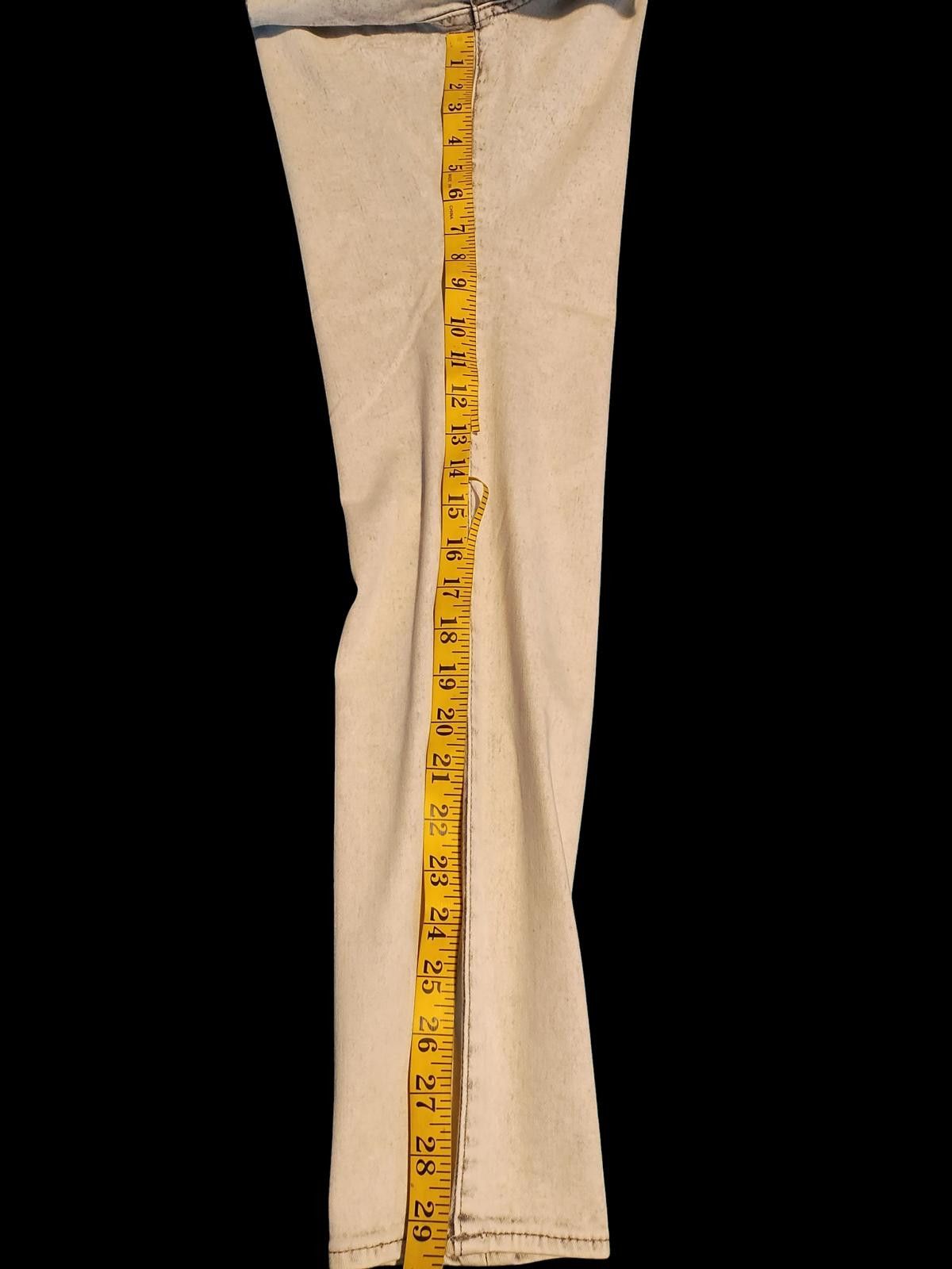 Rock & Republic Rock & Republic Women's Slim Fit Light Beige Jeans Size 32" / US 10 / IT 46 - 6 Thumbnail
