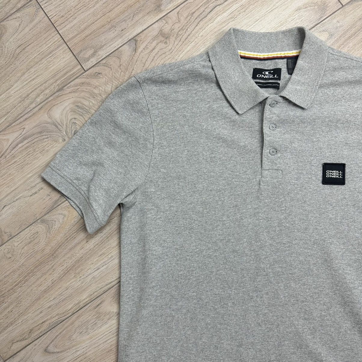 O'Neill Vintage O’Neill Surfing Grey Polo T-Shirt Size US S / EU 44-46 / 1 - 5 Thumbnail