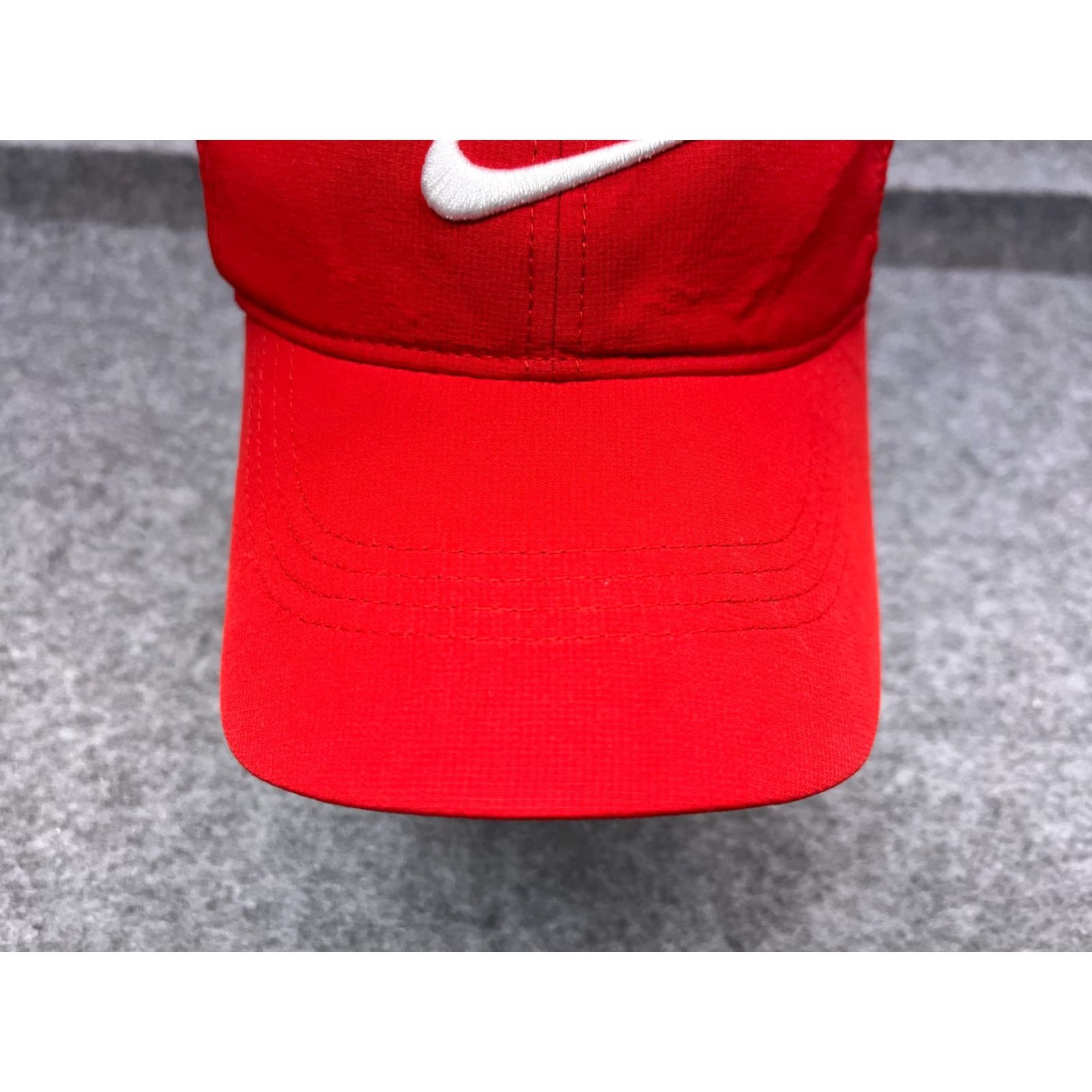 Nike Nike Hat Cap Strap Back Adult One Size Red Polyester Golf Hat Cap Nike Size ONE SIZE - 3 Thumbnail