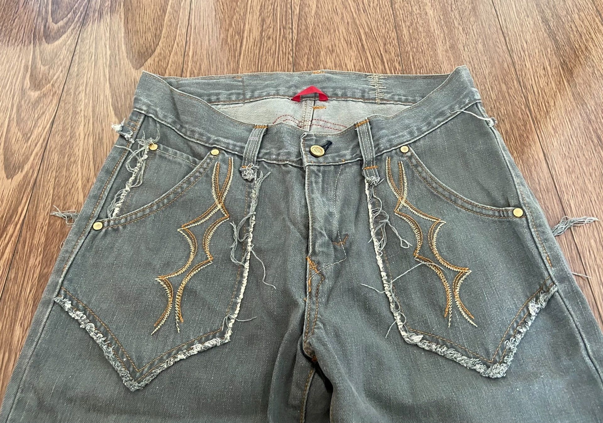 Edwin EDWIN 503 Distressed Jeans W31L32 Size US 31 - 3 Thumbnail