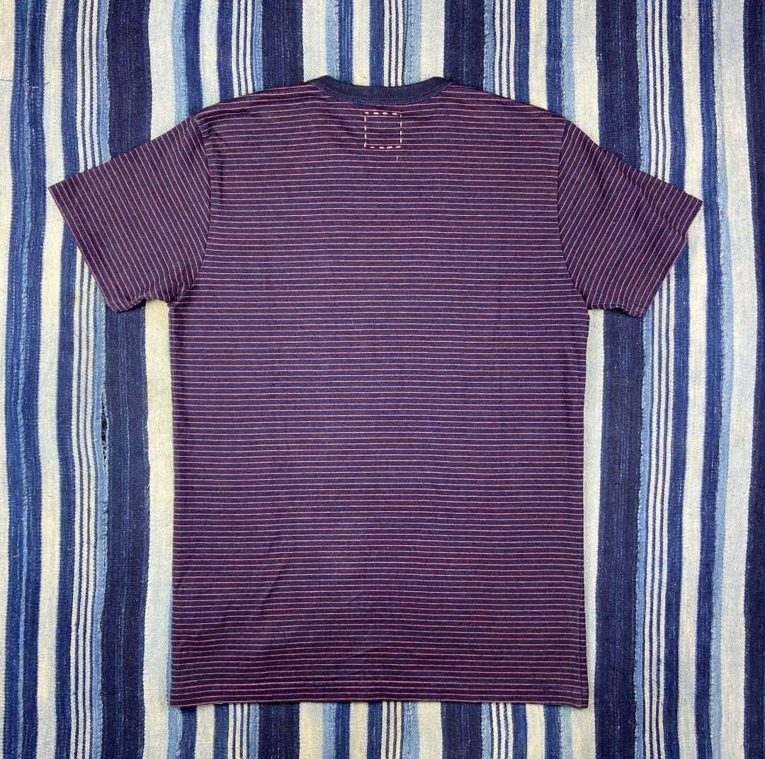 Visvim VISVIM 16SS BORDER TEE S/S 2 Striped Size US M / EU 48-50 / 2 - 2 Thumbnail