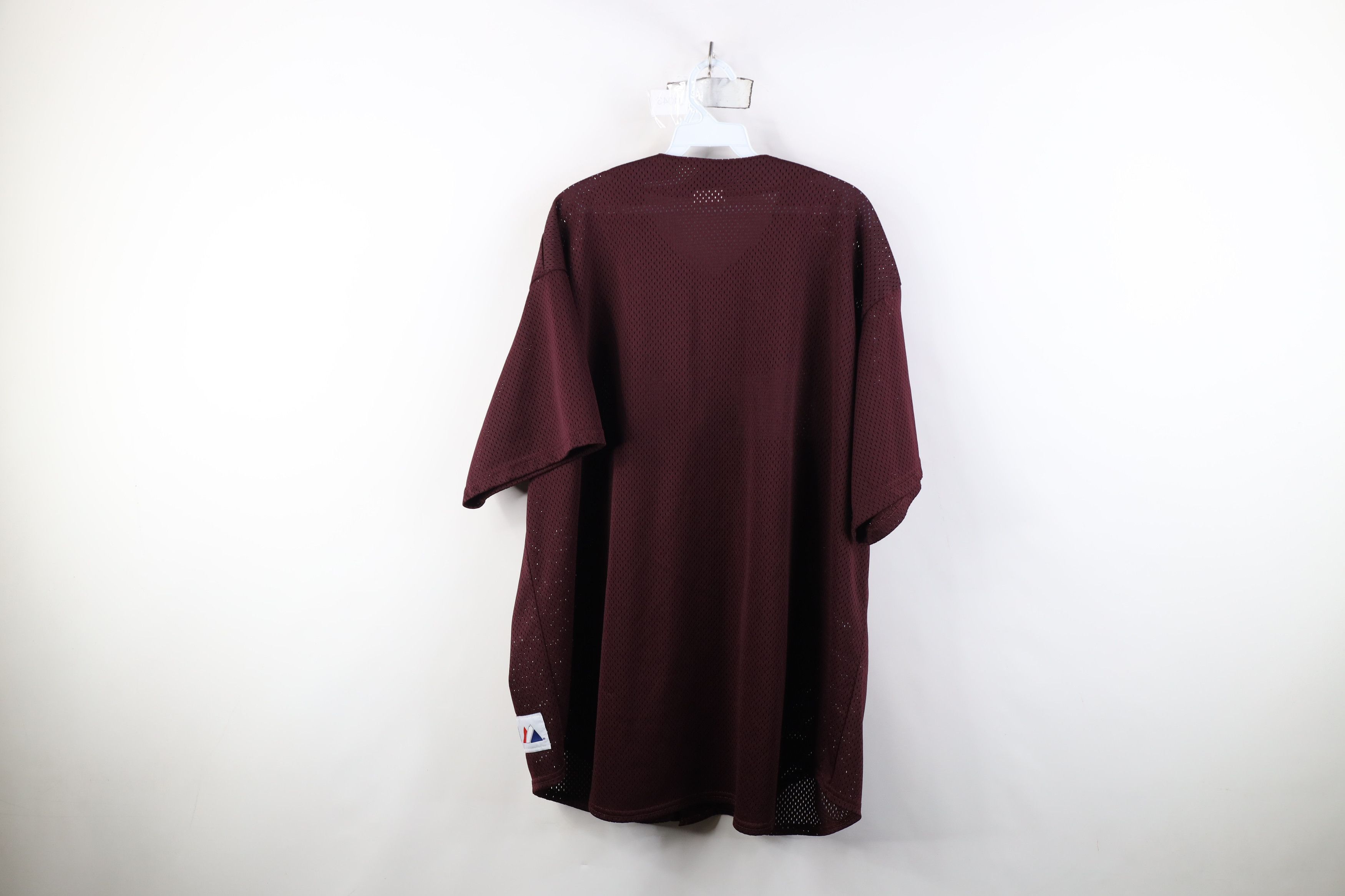 Majestic Vintage 90s Majestic Lower Rider Baseball Jersey Maroon USA Size US XXL / EU 58 / 5 - 10 Thumbnail