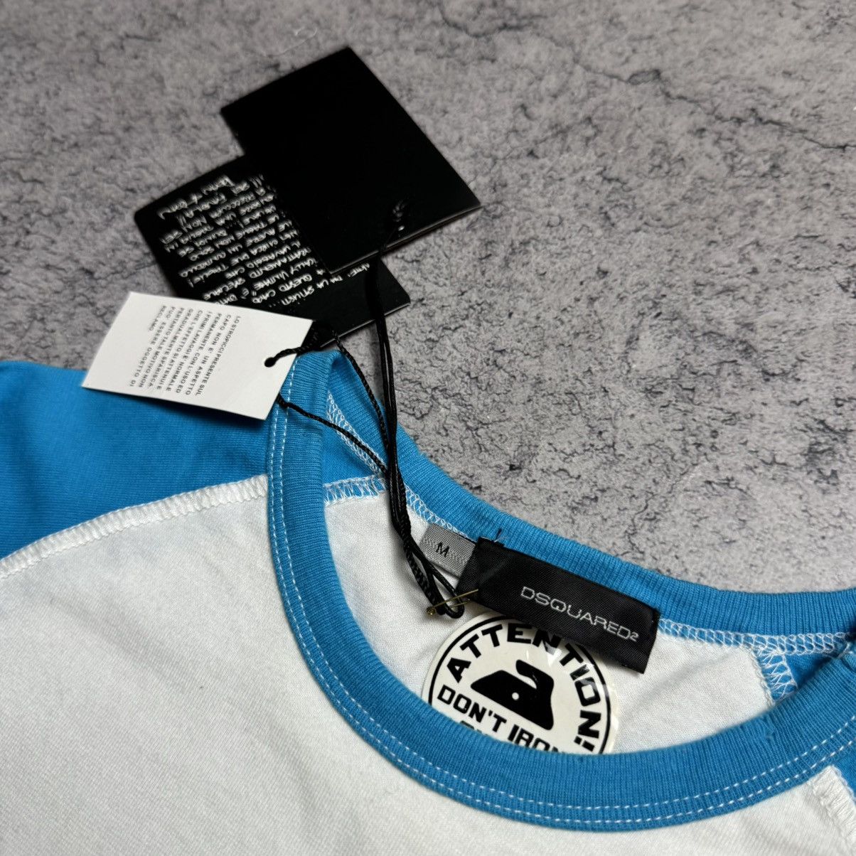 Dsquared2 NEW Dsquared2 Five Star Camping Long Sleeve T Shirt Size M / US 6-8 / IT 42-44 - 3 Thumbnail