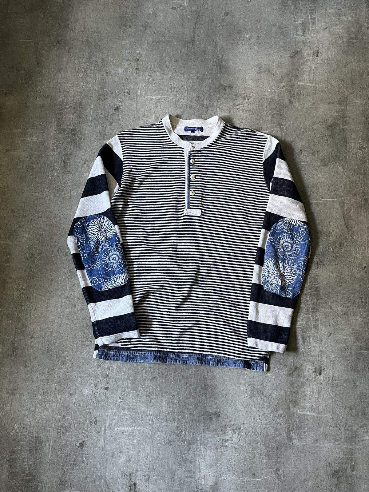 Comme des Garcons Comme des Garcons Junya Watanabe striped sweatshirt rare Size US L / EU 52-54 / 3 - 1 Thumbnail