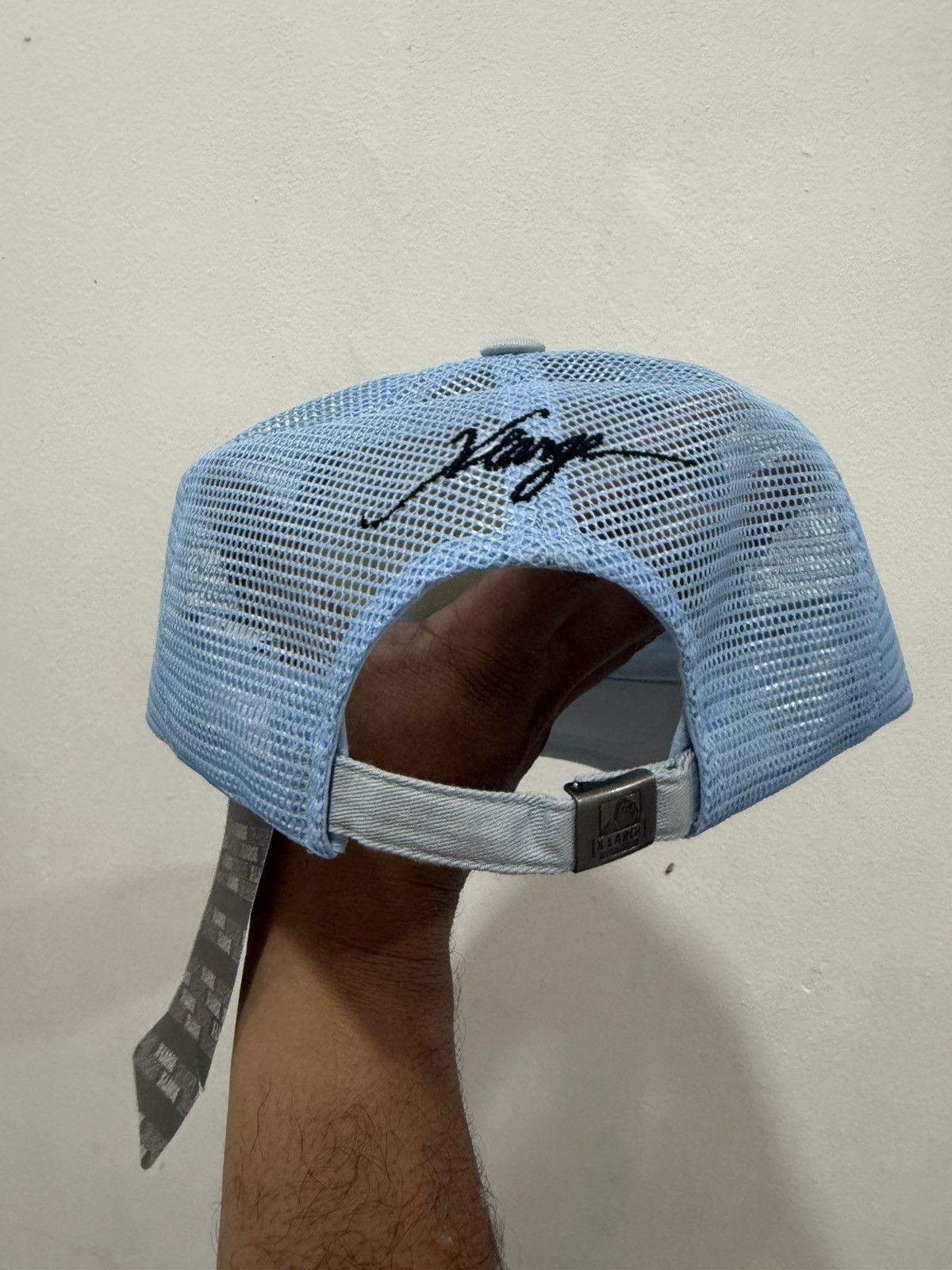 Xlarge NOS X-Large Signature APE Logo Trucker Hat Size ONE SIZE - 4 Thumbnail
