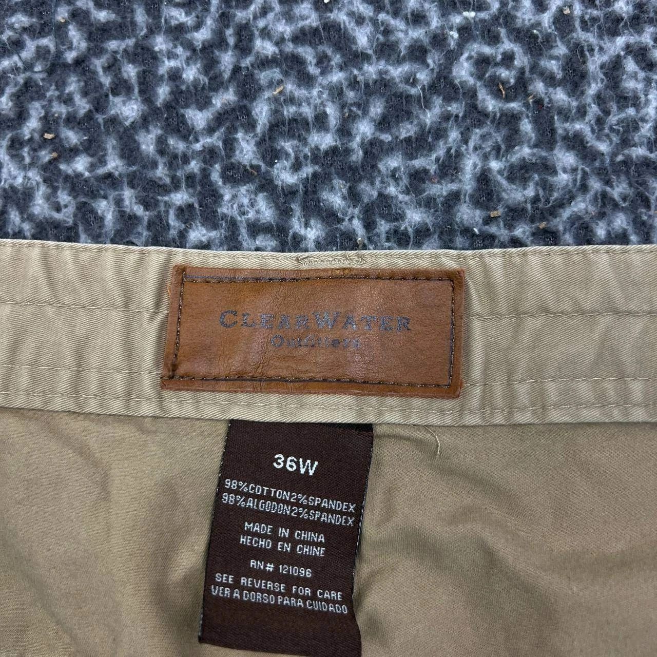 Clearwater Outfitters Clear Water Shorts Men 36 Chino Pockets Flat Front Outdoor Size US 36 / EU 52 - 6 Thumbnail