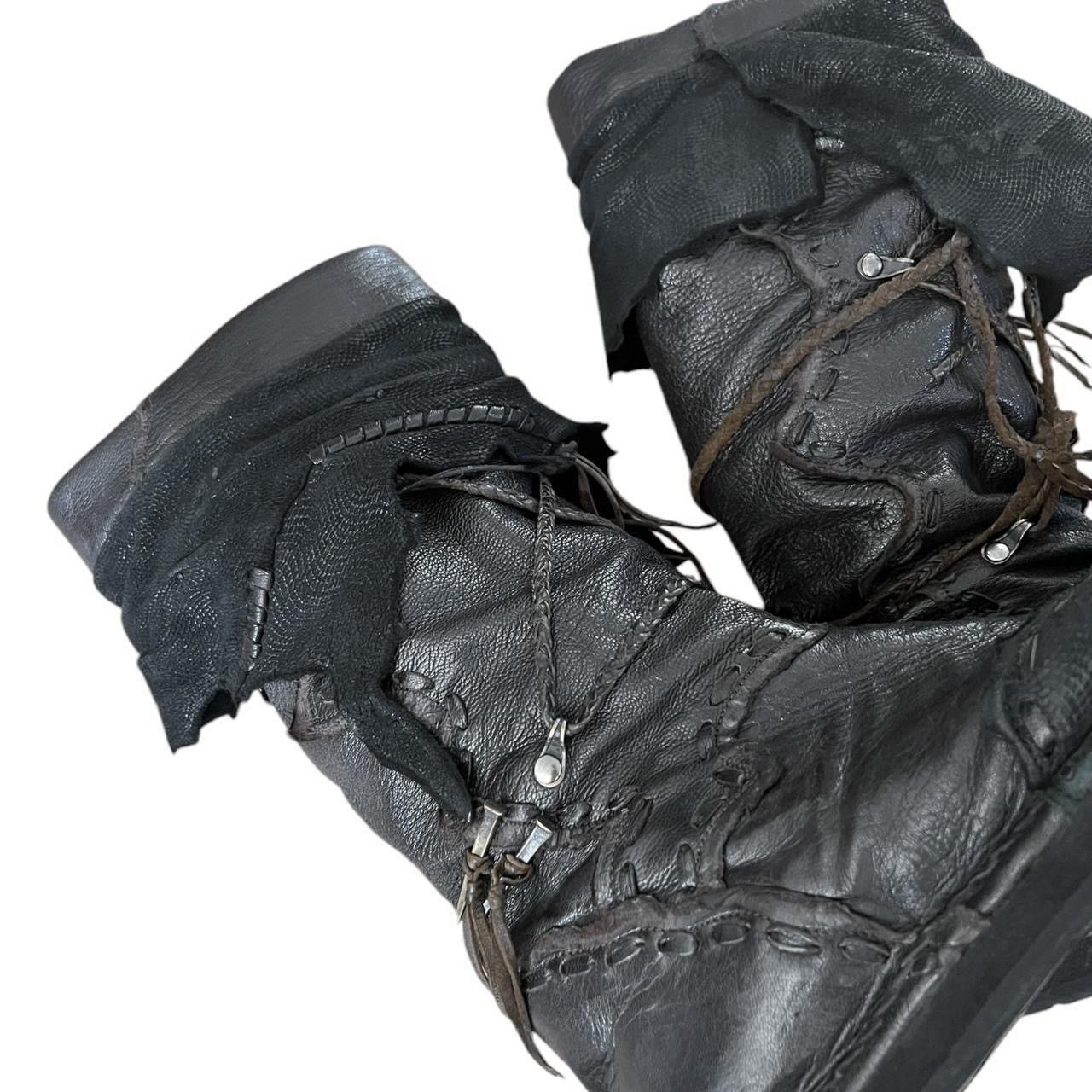 14th Addiction 14th addiction fw08 evolved foldable moccasin boots