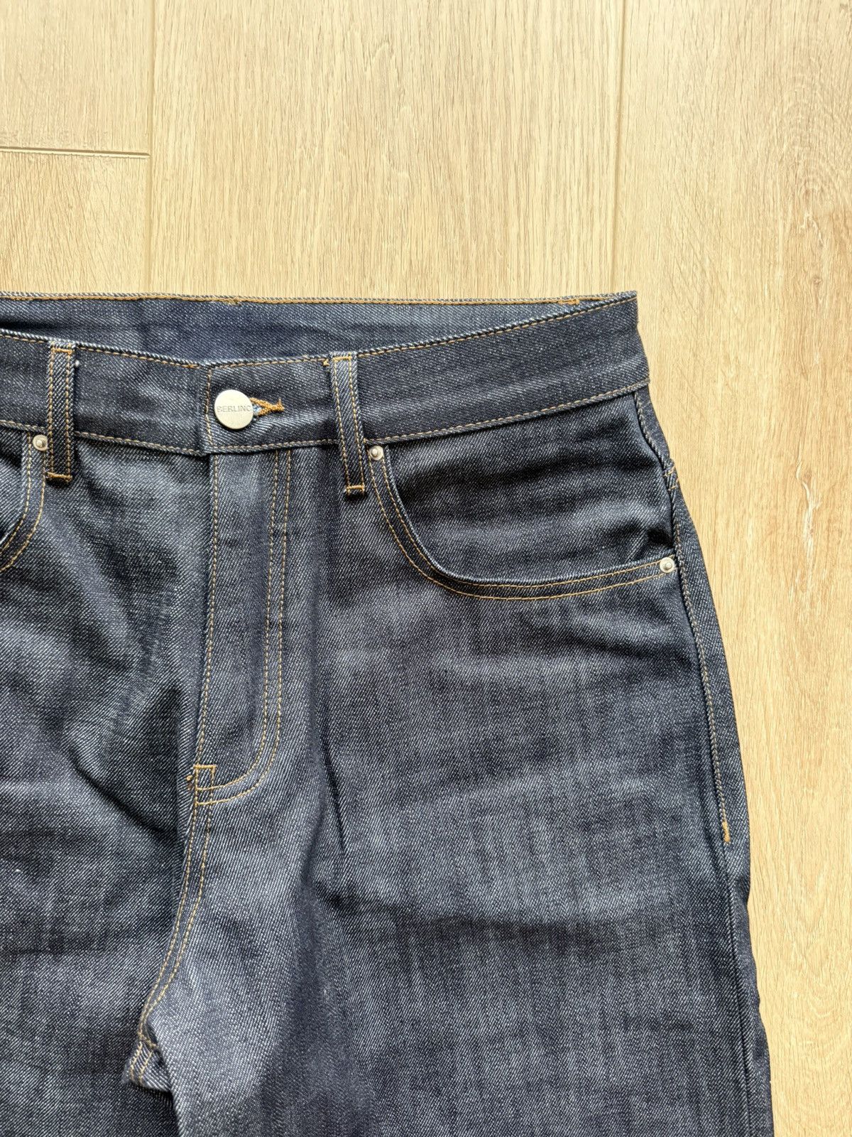 BERLINC RAW INDIGO JAPANESE SELVEDGE BAGGY JEANS