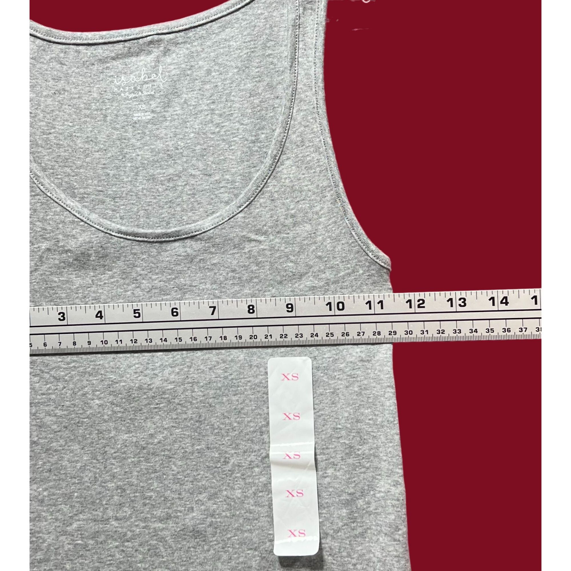 Other Isabel Maternity - Maternity Tank Top - Gray - Extra Small Size XS / US 0-2 / IT 36-38 - 5 Thumbnail