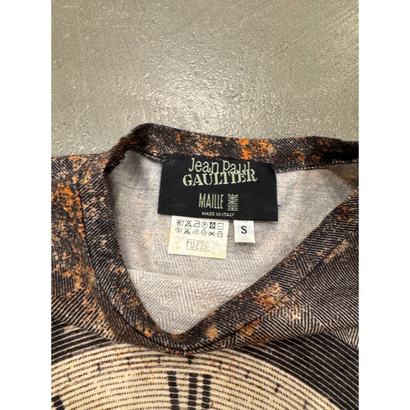 Jean Paul Gaultier F/W 2003 Jean Paul Gaultier “clockwork” print long sleeve Size S / US 4 / IT 40 - 3 Thumbnail