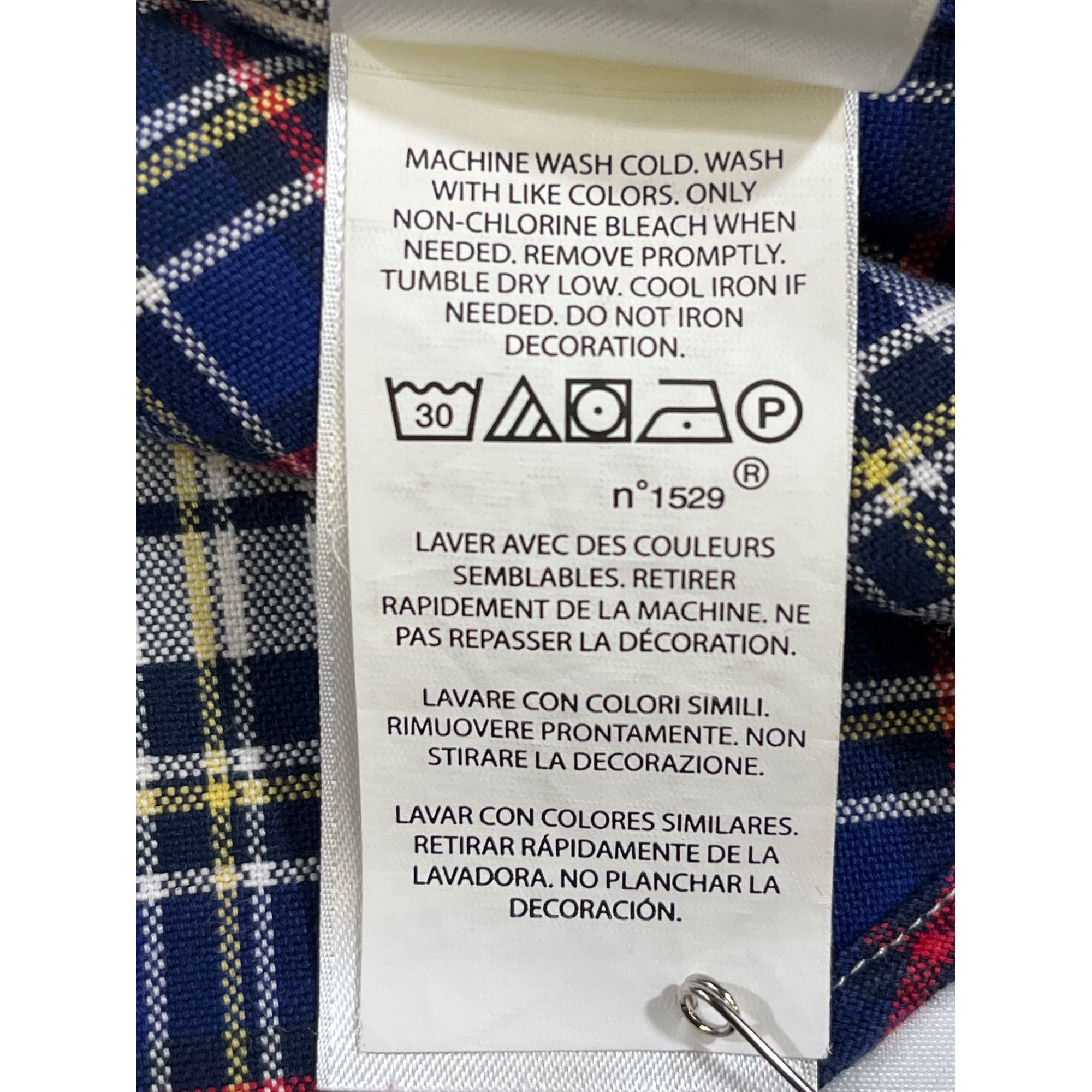 Ralph Lauren Ralph Lauren Men's Blue Plaid Shirt/Button Up Size L SKU 570 Size US L / EU 52-54 / 3 - 6 Thumbnail