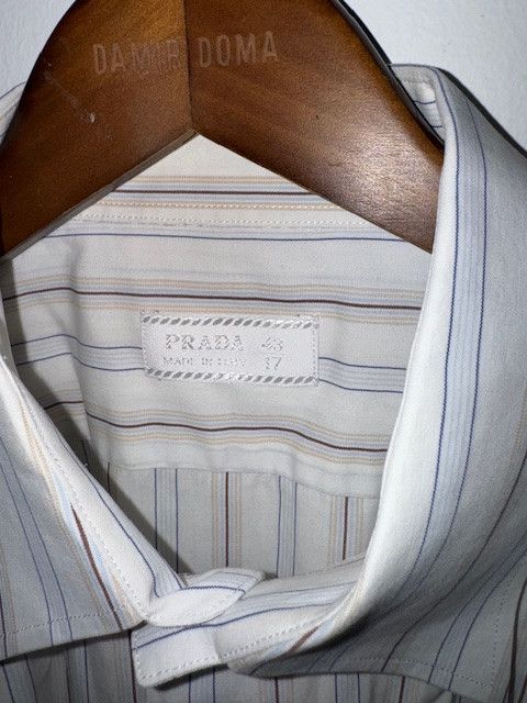 Prada Prada 00's Striped Shirt Size US L / EU 52-54 / 3 - 4 Thumbnail