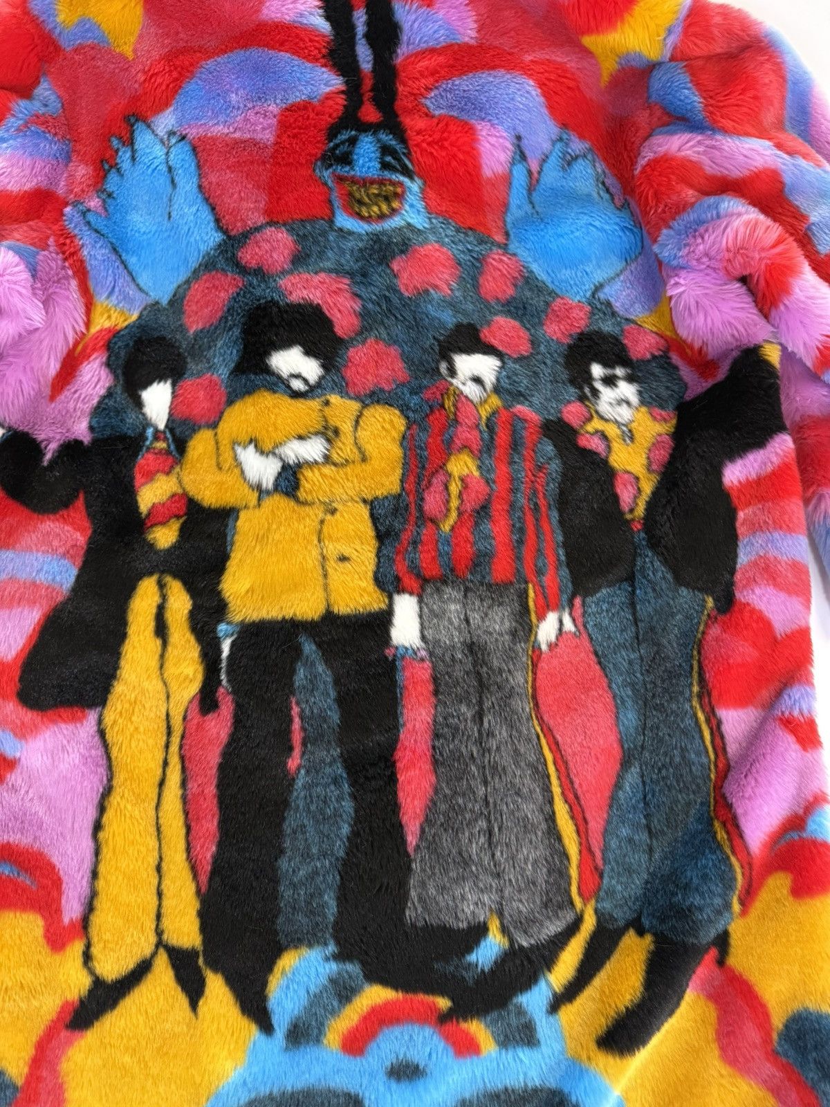 Stella McCartney Stella McCartney x The Beatles Faux Fur Coat Size-44 Unisex Size M / US 6-8 / IT 42-44 - 8 Thumbnail