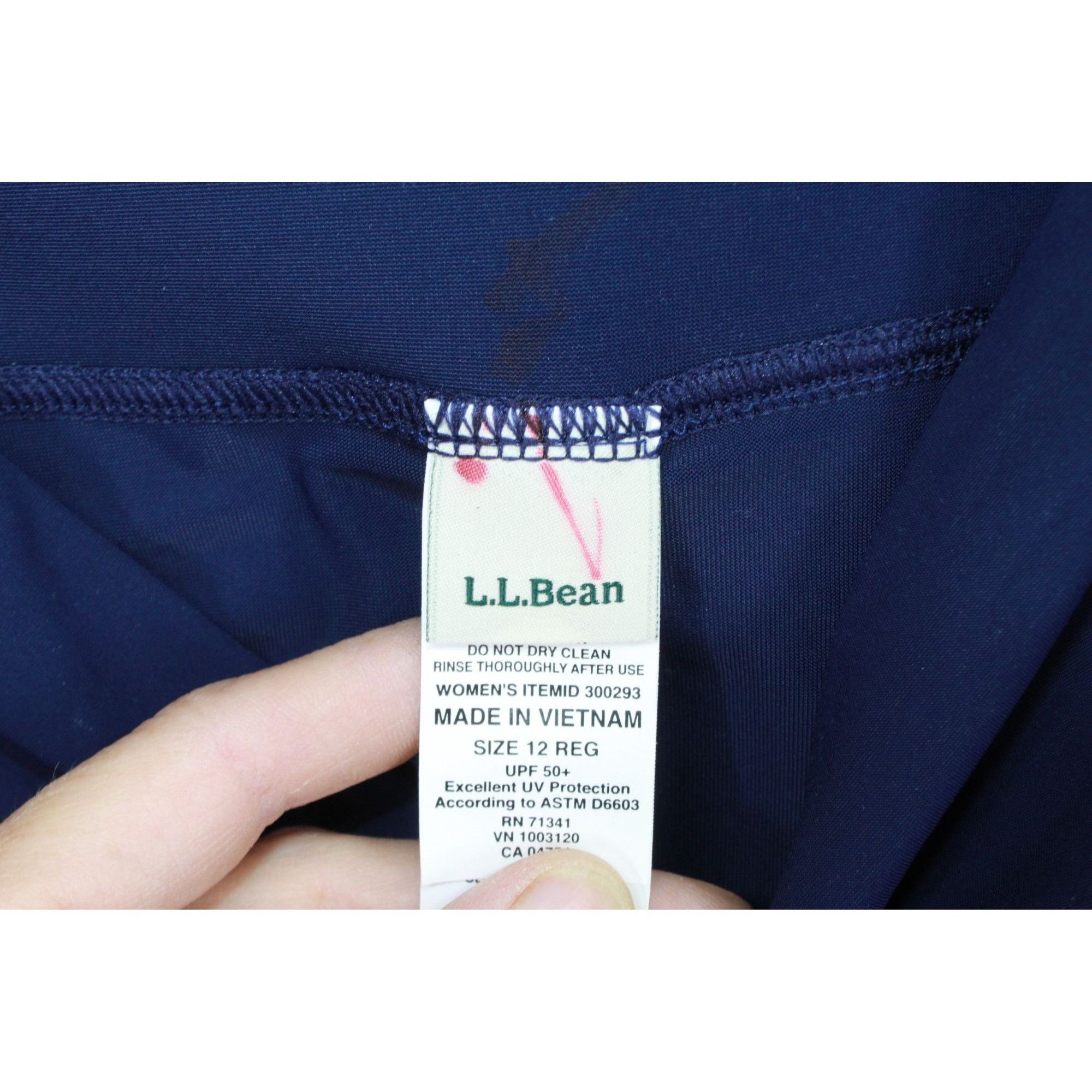 L.L. Bean NWT LL Bean Women's Shaping Swimwear Swim Skirt Size 34" / US 12 / IT 48 - 7 Thumbnail