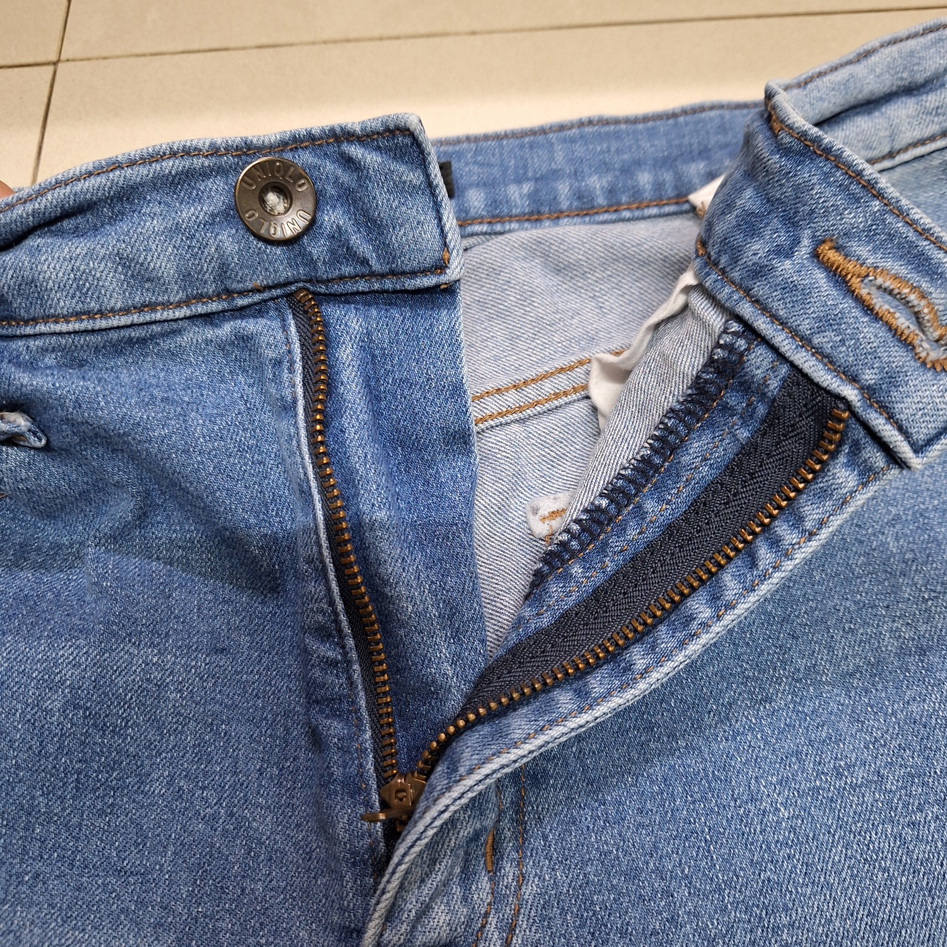 Uniqlo Uniqlo Wide/Baggy Jeans Size 28" / US 6 / IT 42 - 4 Thumbnail
