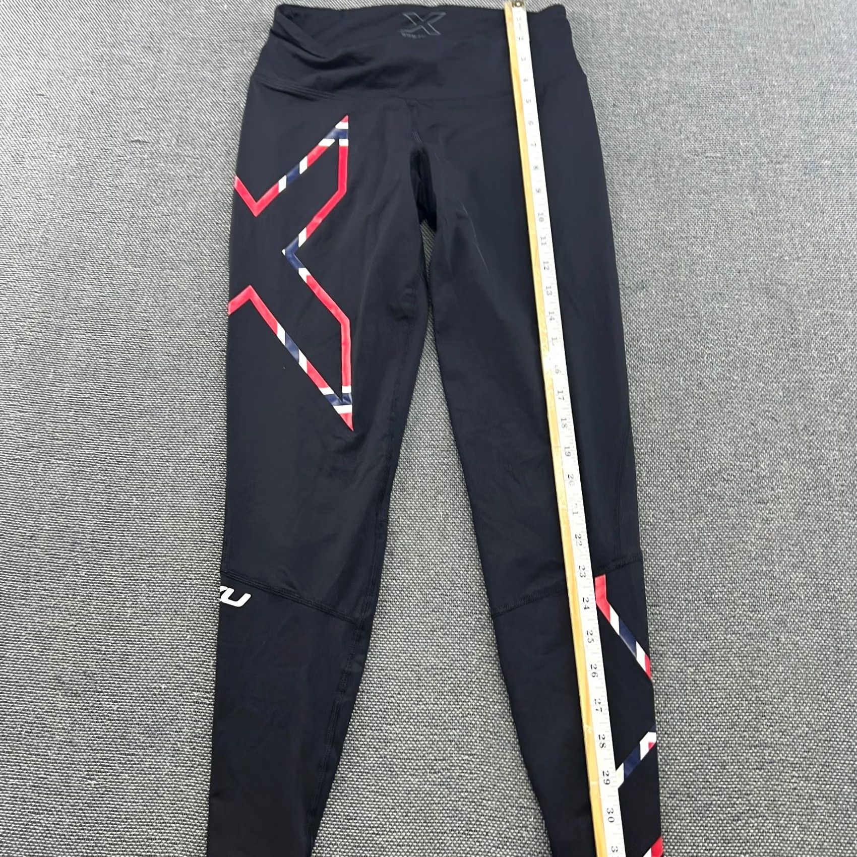 2XU 2XU Womens Norway Compression Pants Small Black Sport Spandex Tights Athletic Size 28" / US 6 / IT 42 - 6 Thumbnail