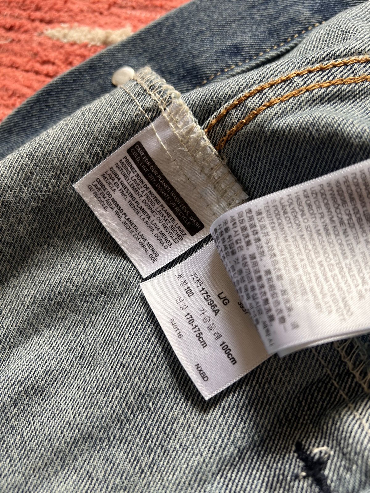 Levi's Vintage Clothing Levi’s Men’s Trucker Jeans Jacket Size US L / EU 52-54 / 3 - 12 Thumbnail