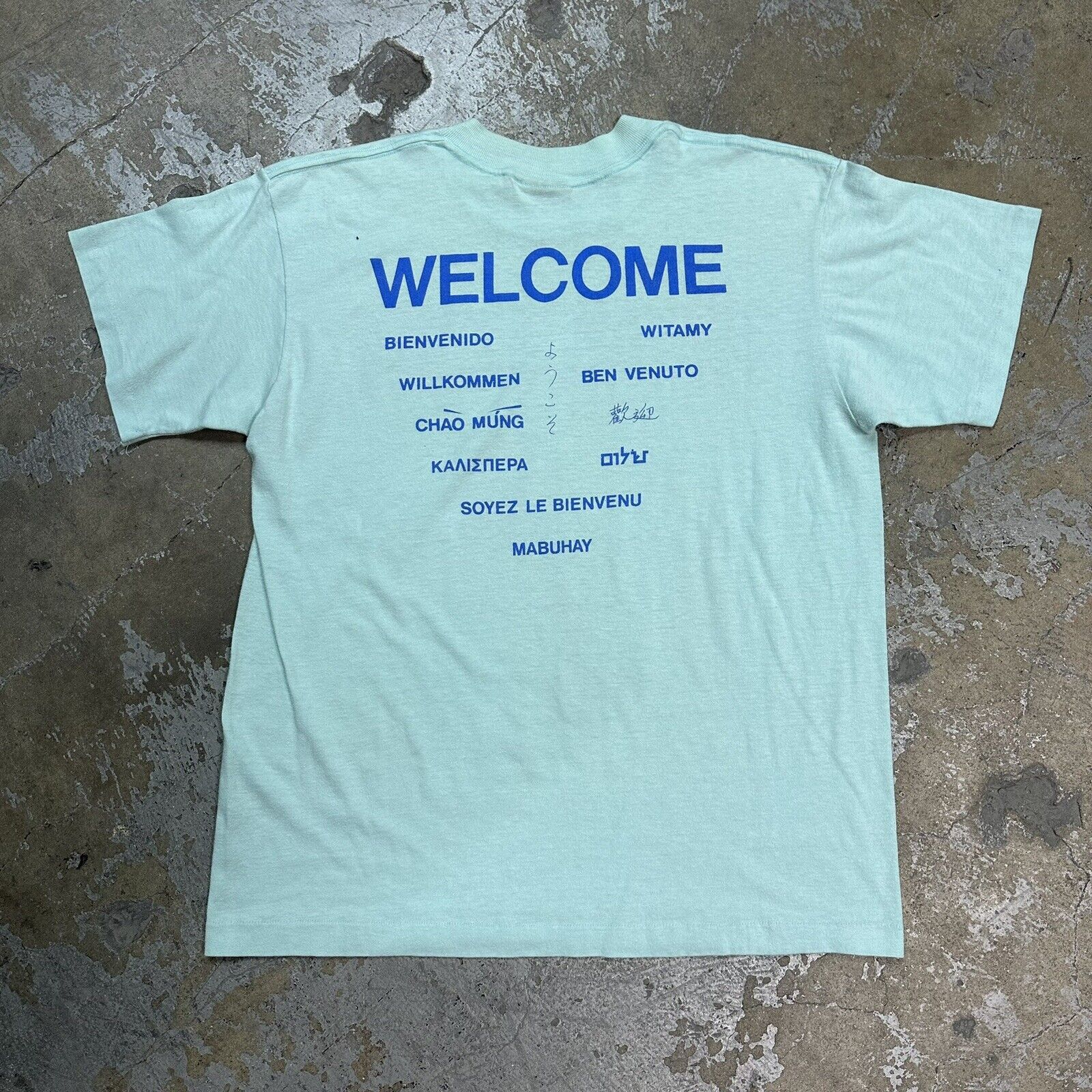 Vintage Vintage 1987 Pope John Paul ll Tee T-Shirt Large Made In USA Size US L / EU 52-54 / 3 - 2 Thumbnail