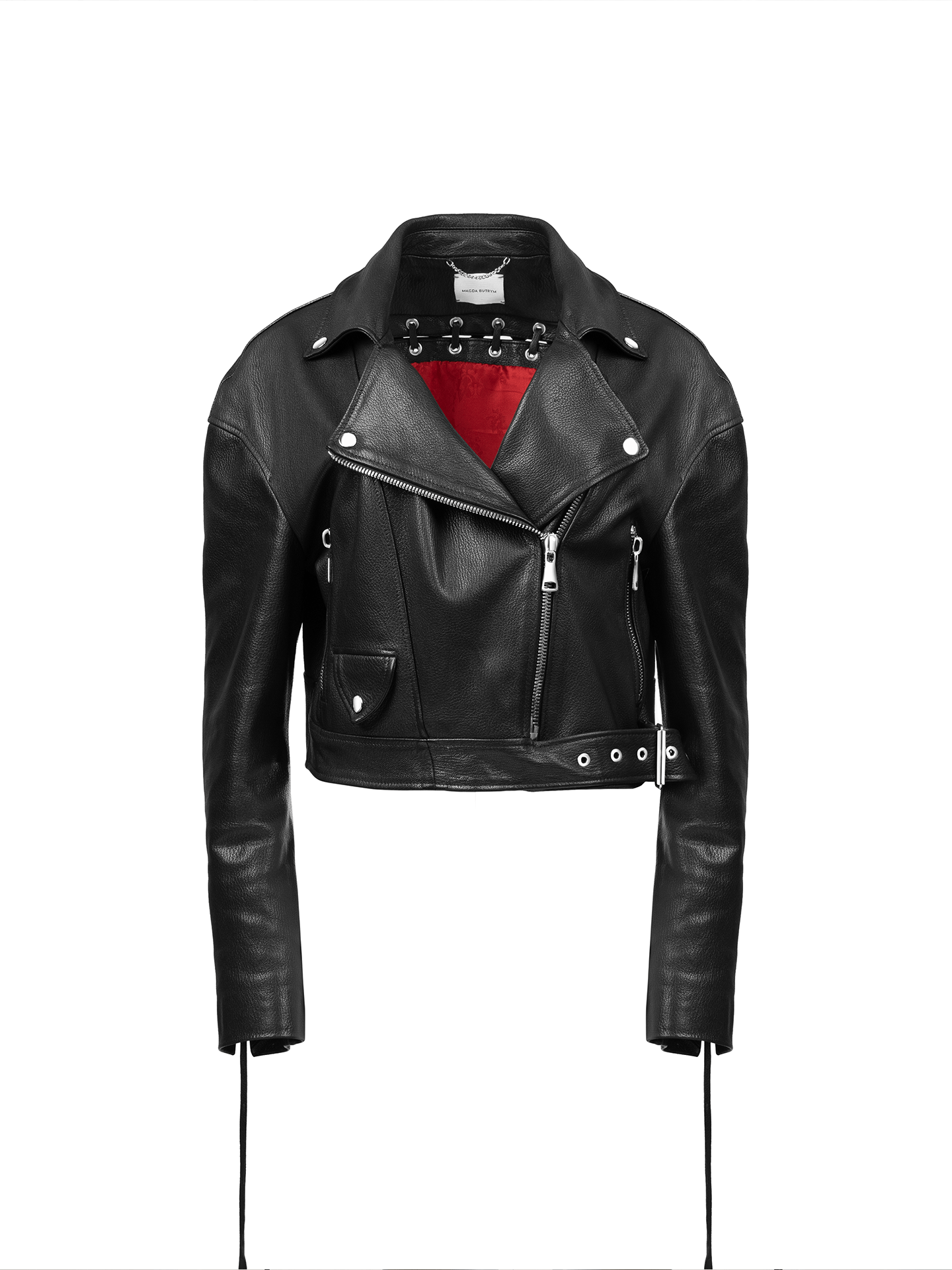 Magda Butrym Magda Butrym cropped biker jacket Size M / US 6-8 / IT 42-44 - 1 Thumbnail