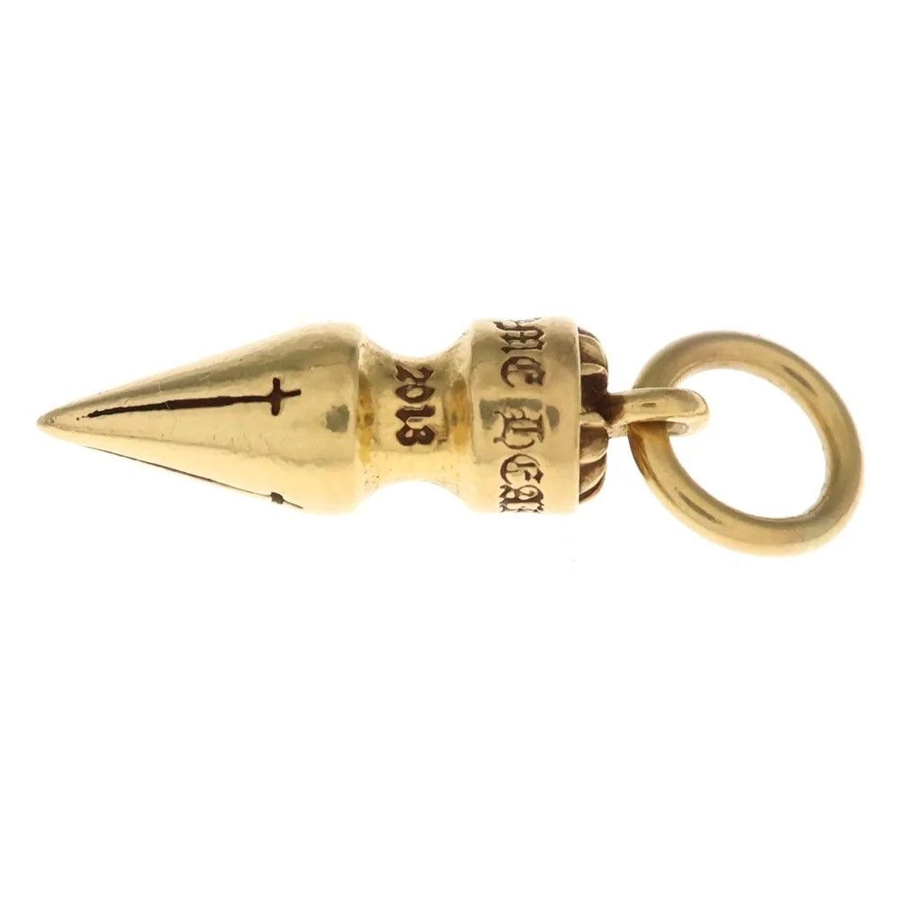 Chrome Hearts Chrome Hearts 22k Gold Spike Pendant Necklace Charm Size ONE SIZE - 3 Thumbnail