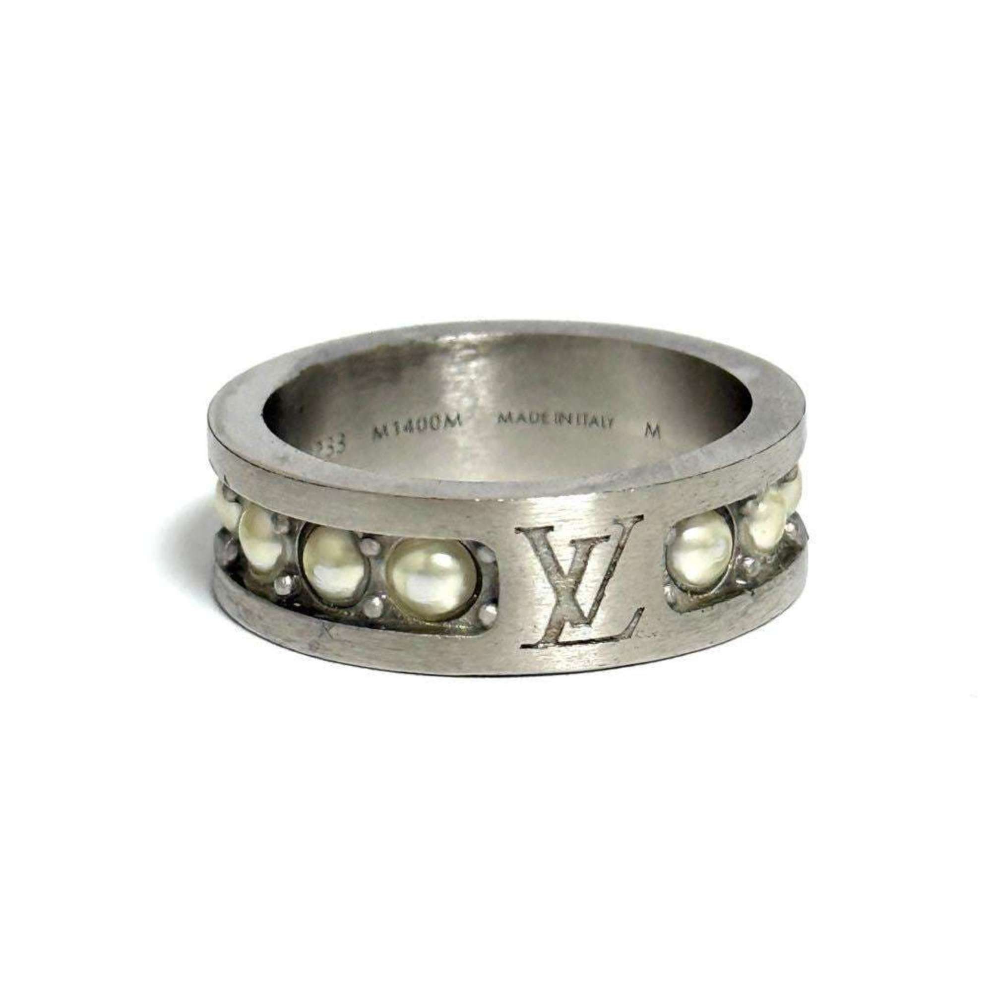 Louis Vuitton Louis Vuitton Men's Ring Monogram Pearl M Size ONE SIZE - 1 Thumbnail