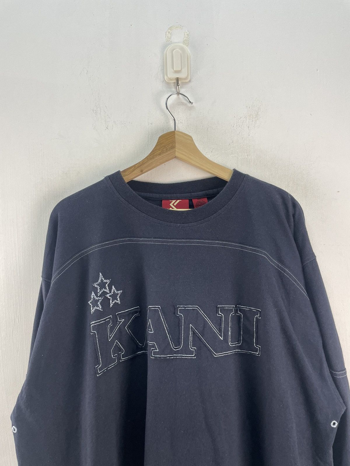 Karl Kani × Vintage Karl Kani Sweatshirt Jumper Mens XXL Tall Oversized Size US XXL / EU 58 / 5 - 1 Thumbnail