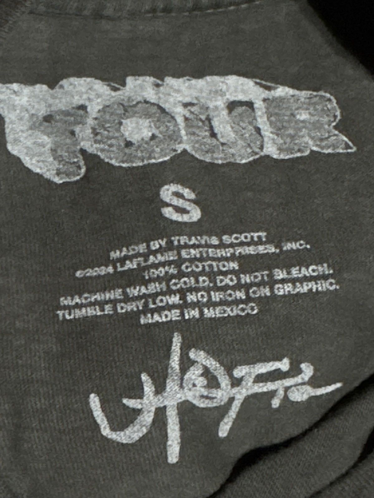 Travis Scott Travis Scott Tour Tee Size US M / EU 48-50 / 2 - 3 Thumbnail