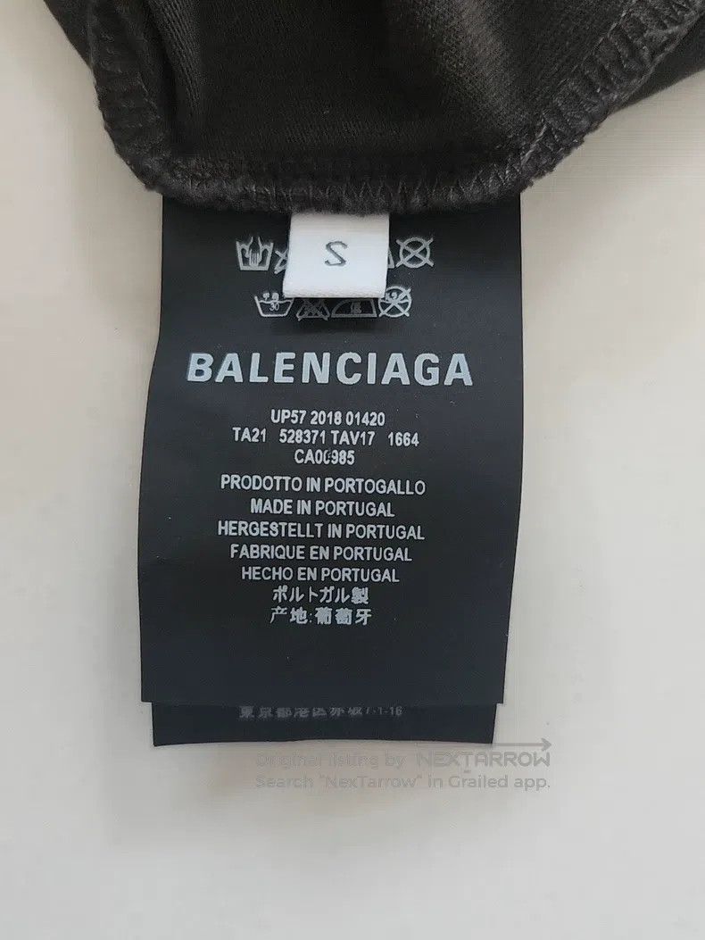 Balenciaga Balenciaga Short Sleeve T-Shirt Size US S / EU 44-46 / 1 - 4 Thumbnail