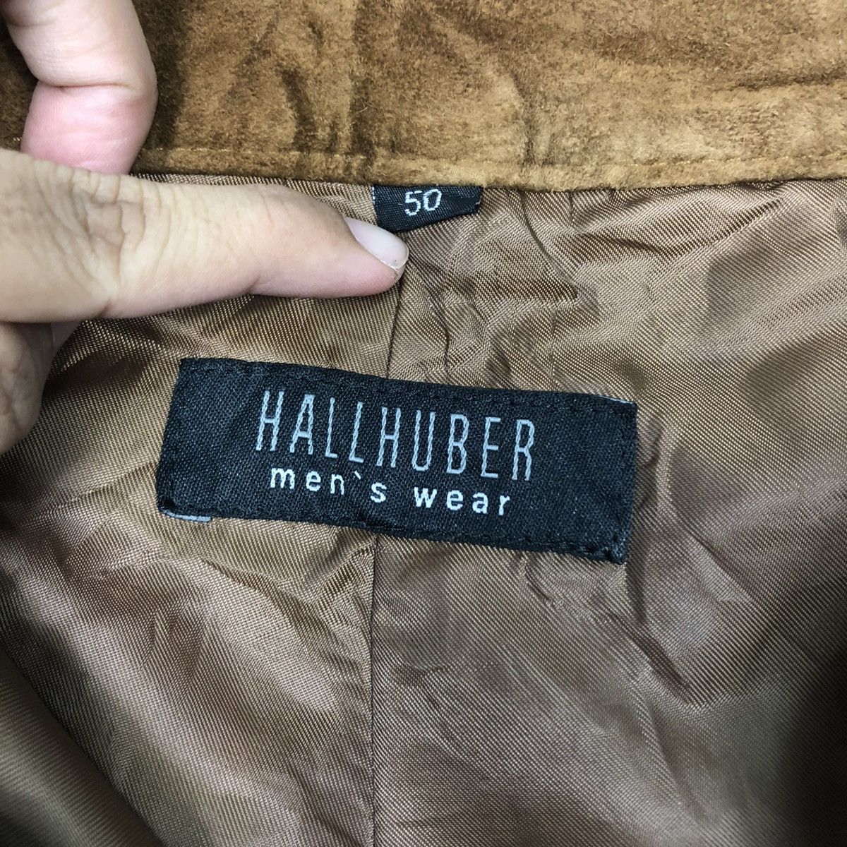 Japanese Brand 🔥VINTAGE SUEDE SOFT LEATHER PANTS BIKER HALLHUBER Size US 32 / EU 48 - 20 Thumbnail