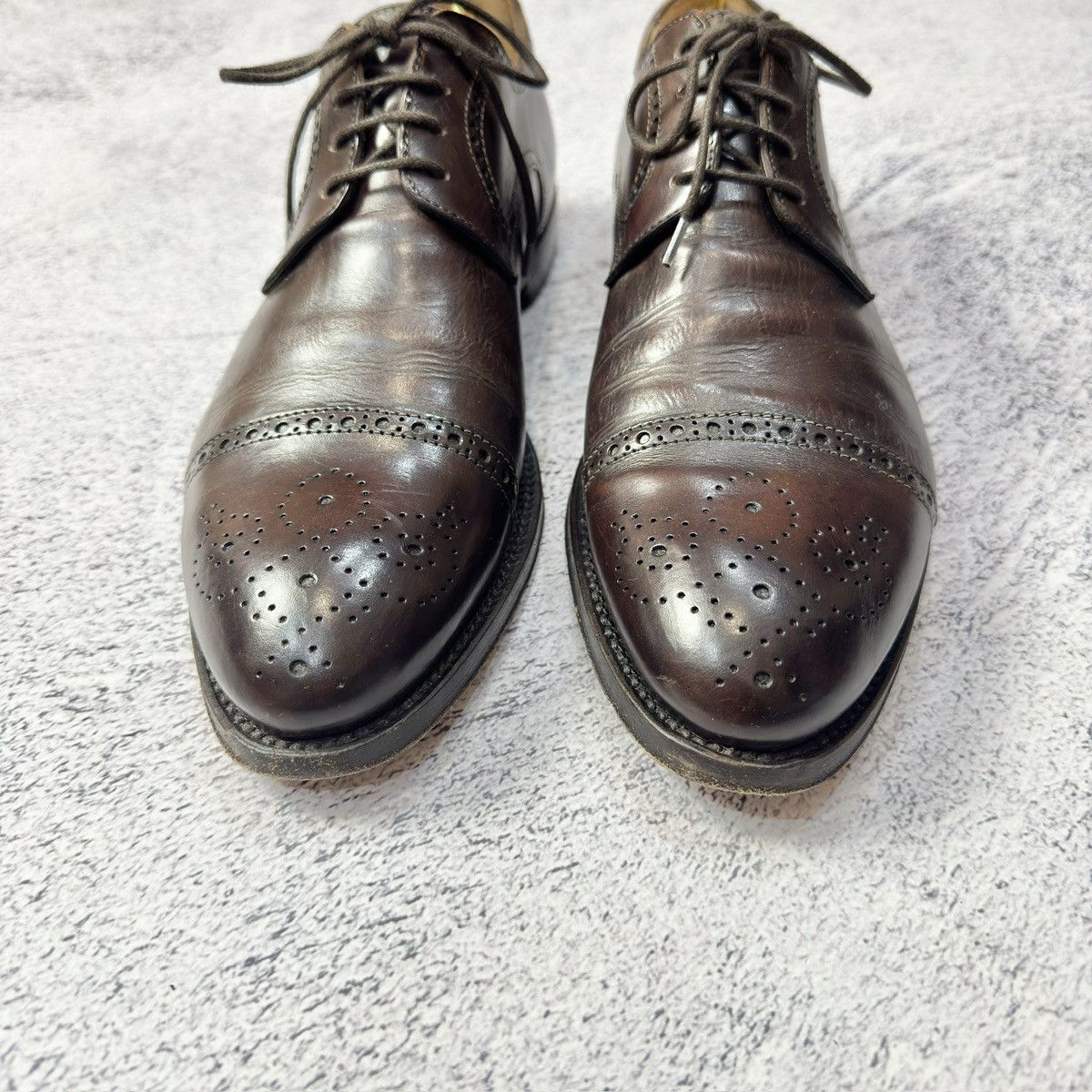 Antonio Maurizi × Handmade Antonio Maurizi Mens Derby Brogues Blake Rapid US9 UK8 EU42 Size US 9 / EU 42 - 9 Thumbnail