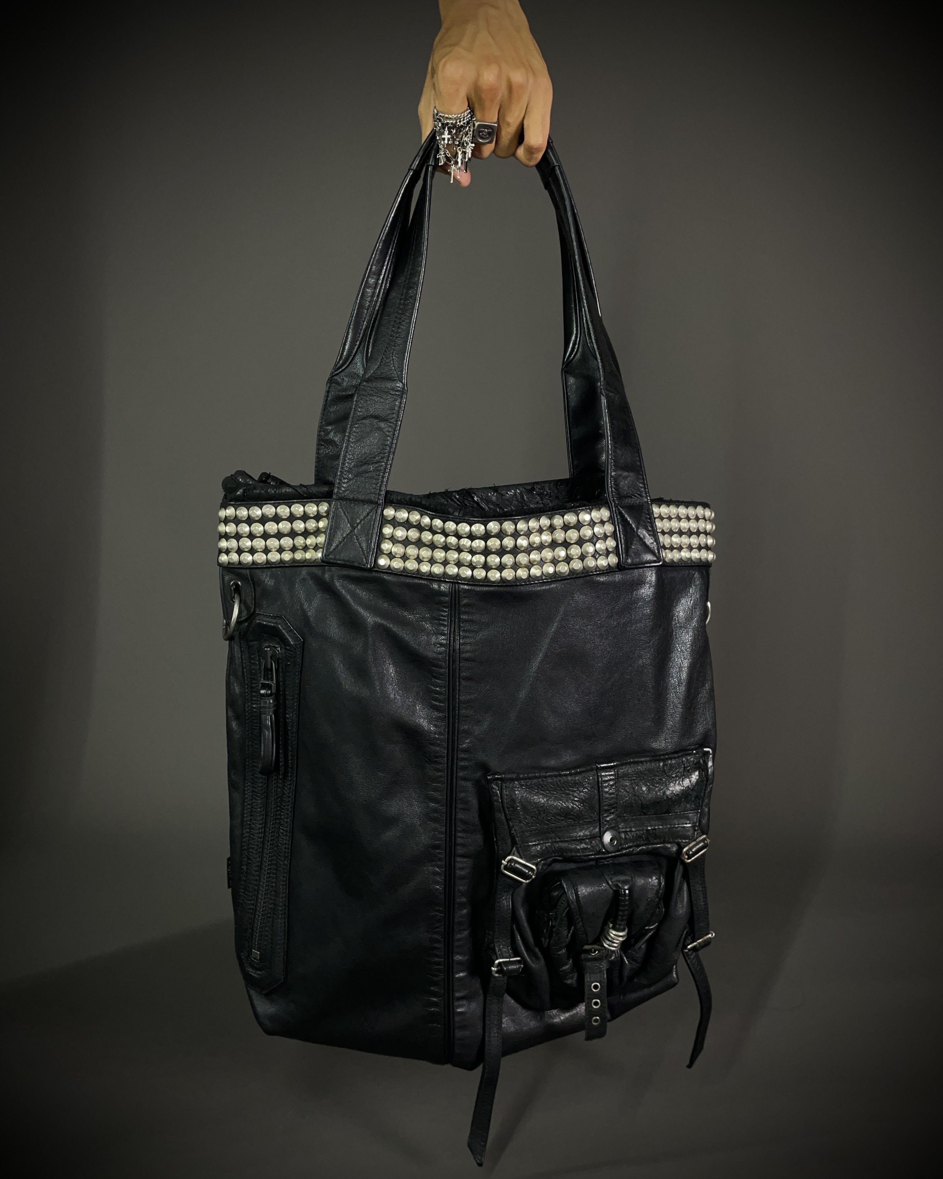 KMRii Kmrii 1301-BG02 White Estoc Tote Bag Size ONE SIZE - 2 Thumbnail