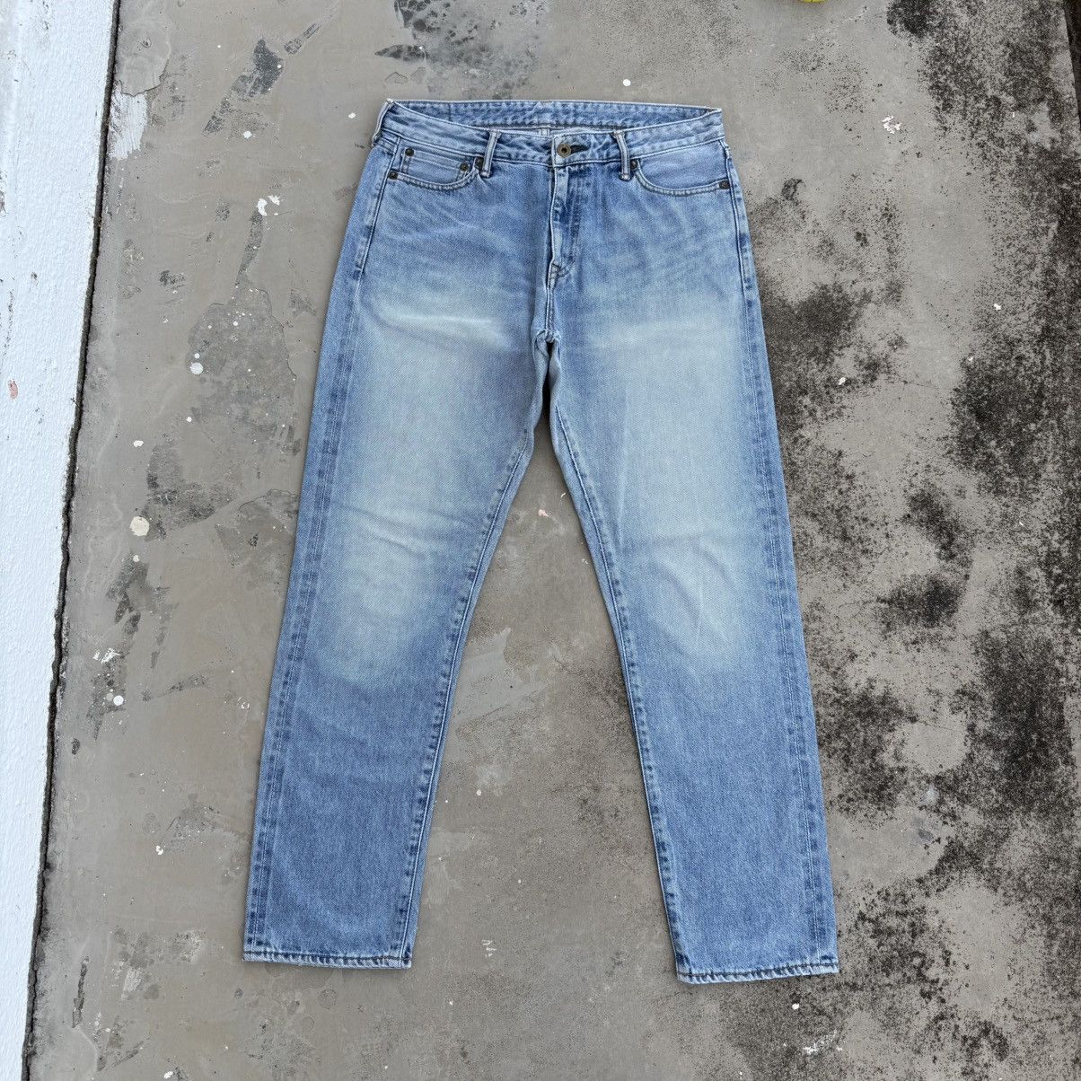 Japan Blue × Jean × Vintage VINTAGE COTE D IVOIRY FADED JEAN DENIM PANTS Size US 32 / EU 48 - 1 Thumbnail