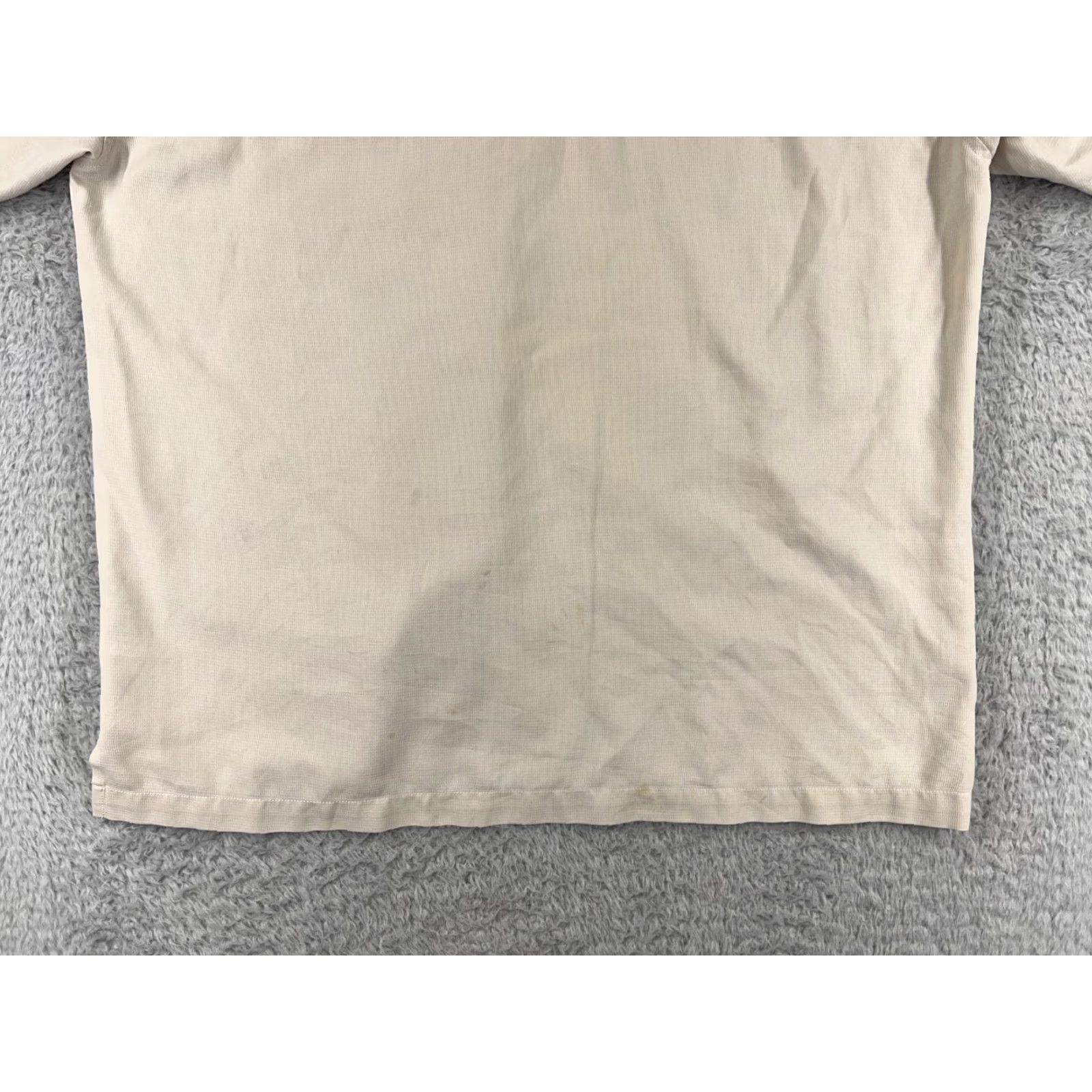 Tommy Bahama VINTAGE Tommy Bahama Shirt Men XL Beige Hawaiian Button Up Silk Blend Vacation Size US XL / EU 56 / 4 - 7 Thumbnail