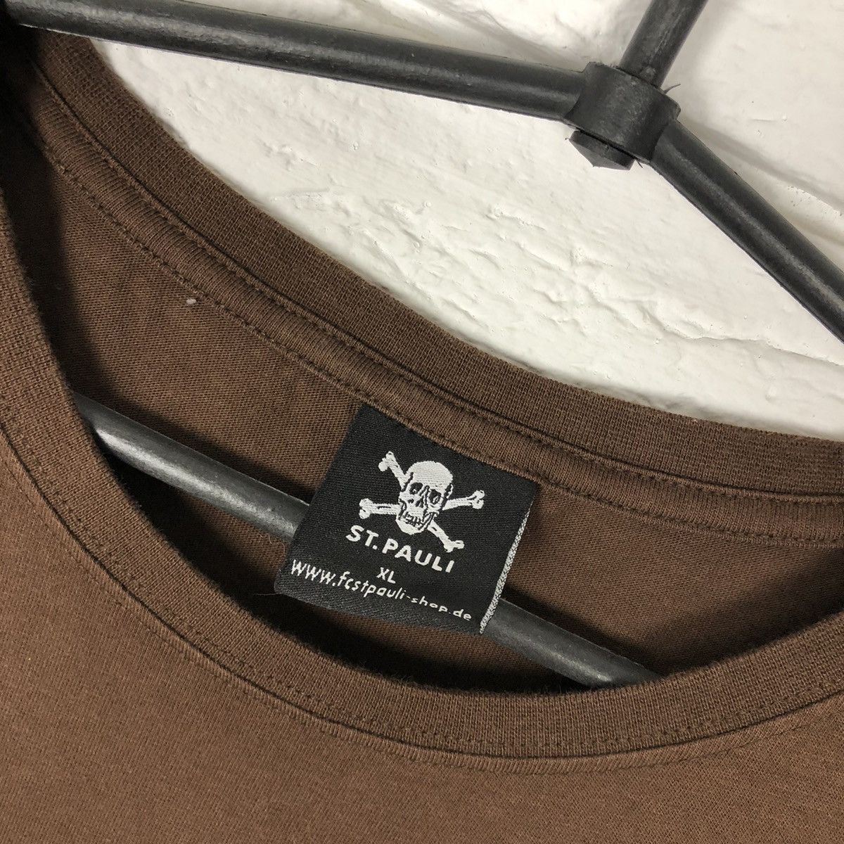 Vintage FC St. Pauli skull vintage tee t shirt Size US XL / EU 56 / 4 - 5 Thumbnail
