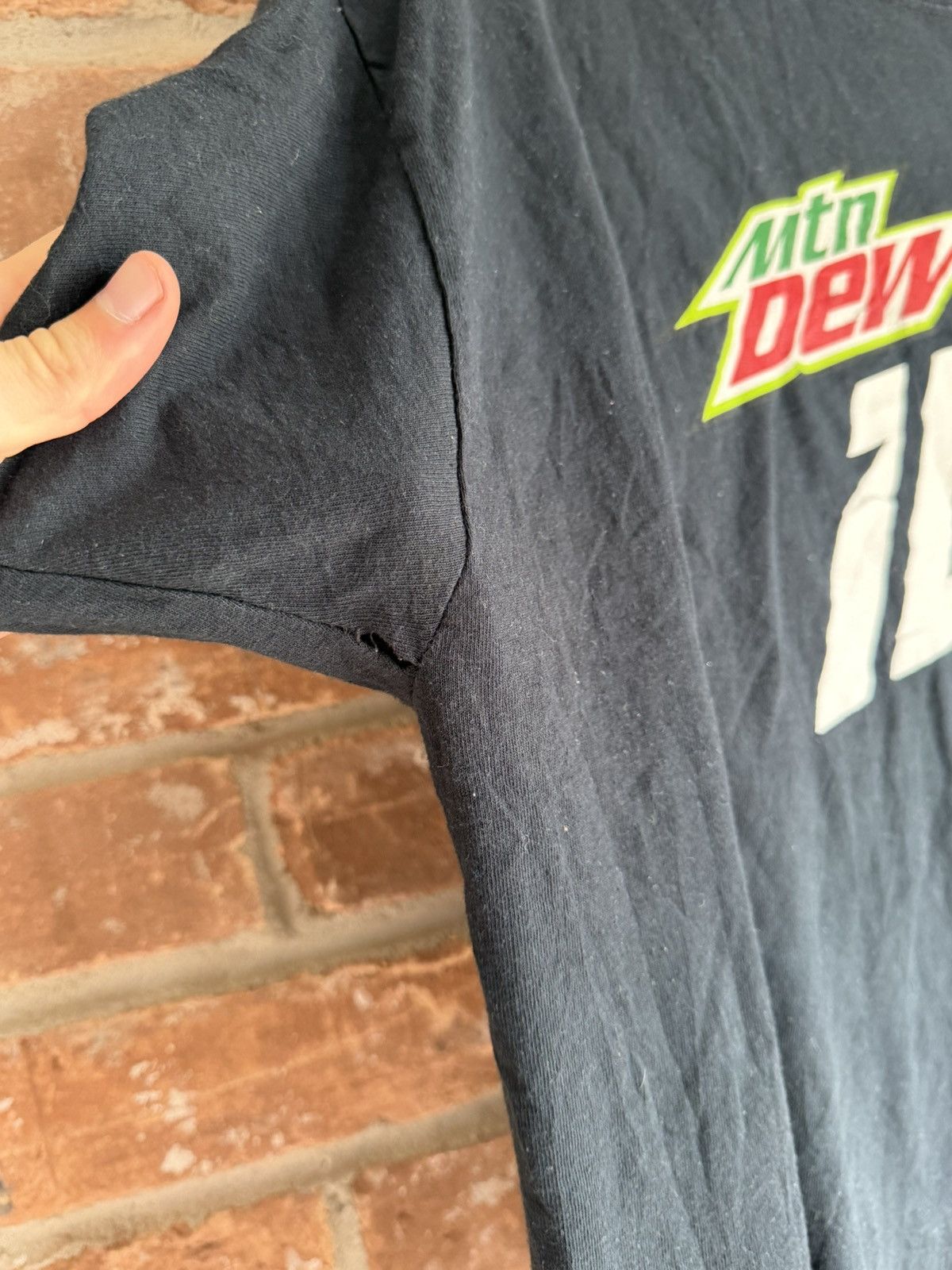 Vintage Mountain Dew ICE T-Shirt Mens XL Black Graphic Tee Size US XL / EU 56 / 4 - 5 Thumbnail