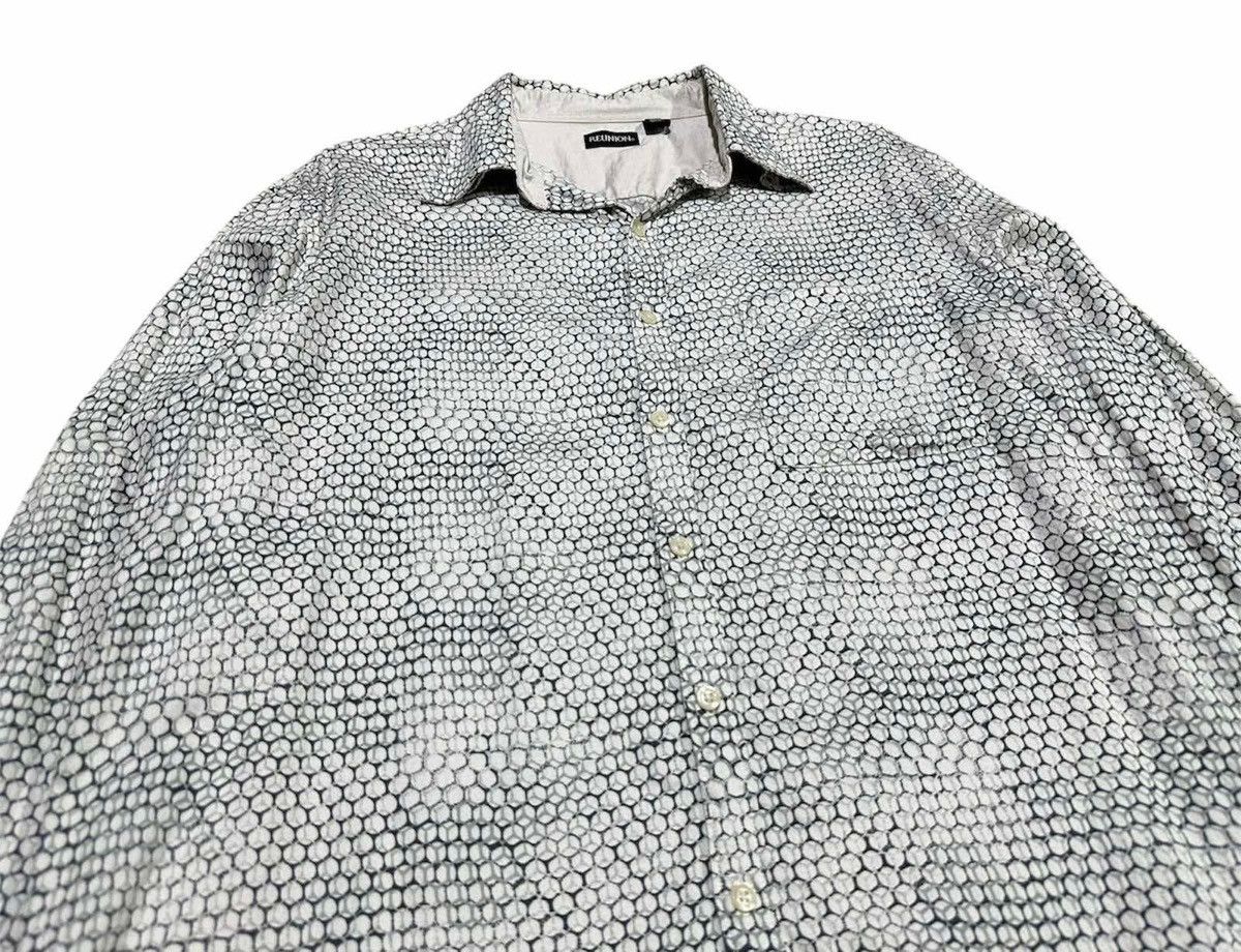 Other 🔥Vintage Reunion Honeycomb Printed Shirt Size US XL / EU 56 / 4 - 2 Thumbnail