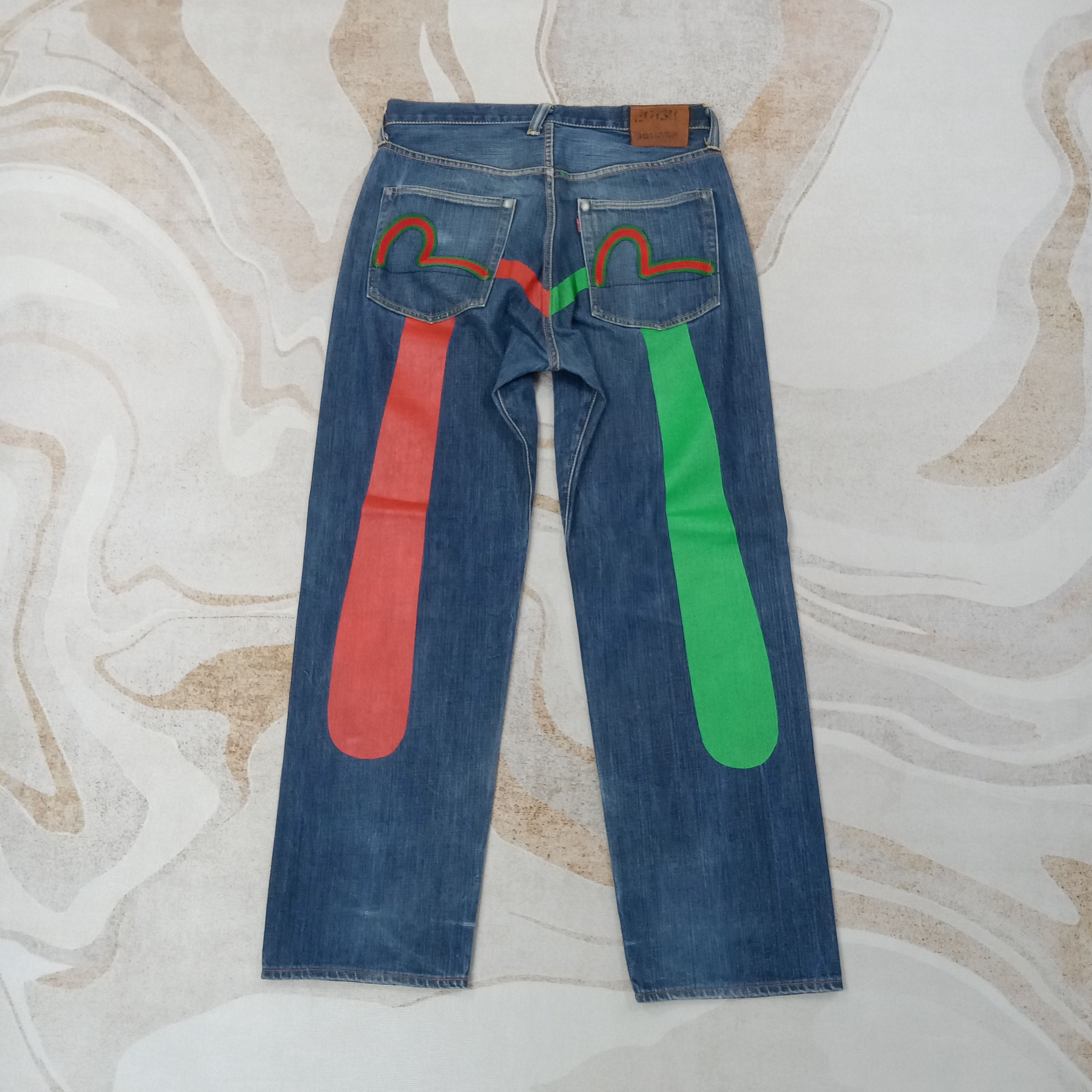 Evisu Evisu Japanese Brand Custom Daicock Denim Jeans C258N4 Size US 32 / EU 48 - 1 Thumbnail