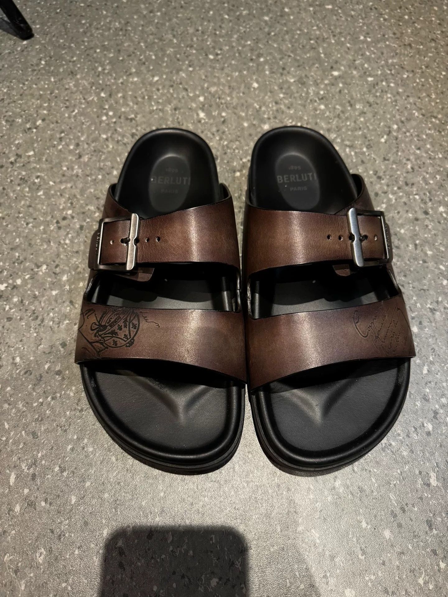 Berluti Berluti Size 40 Leather Slippers Size US 7 / EU 40 - 1 Preview
