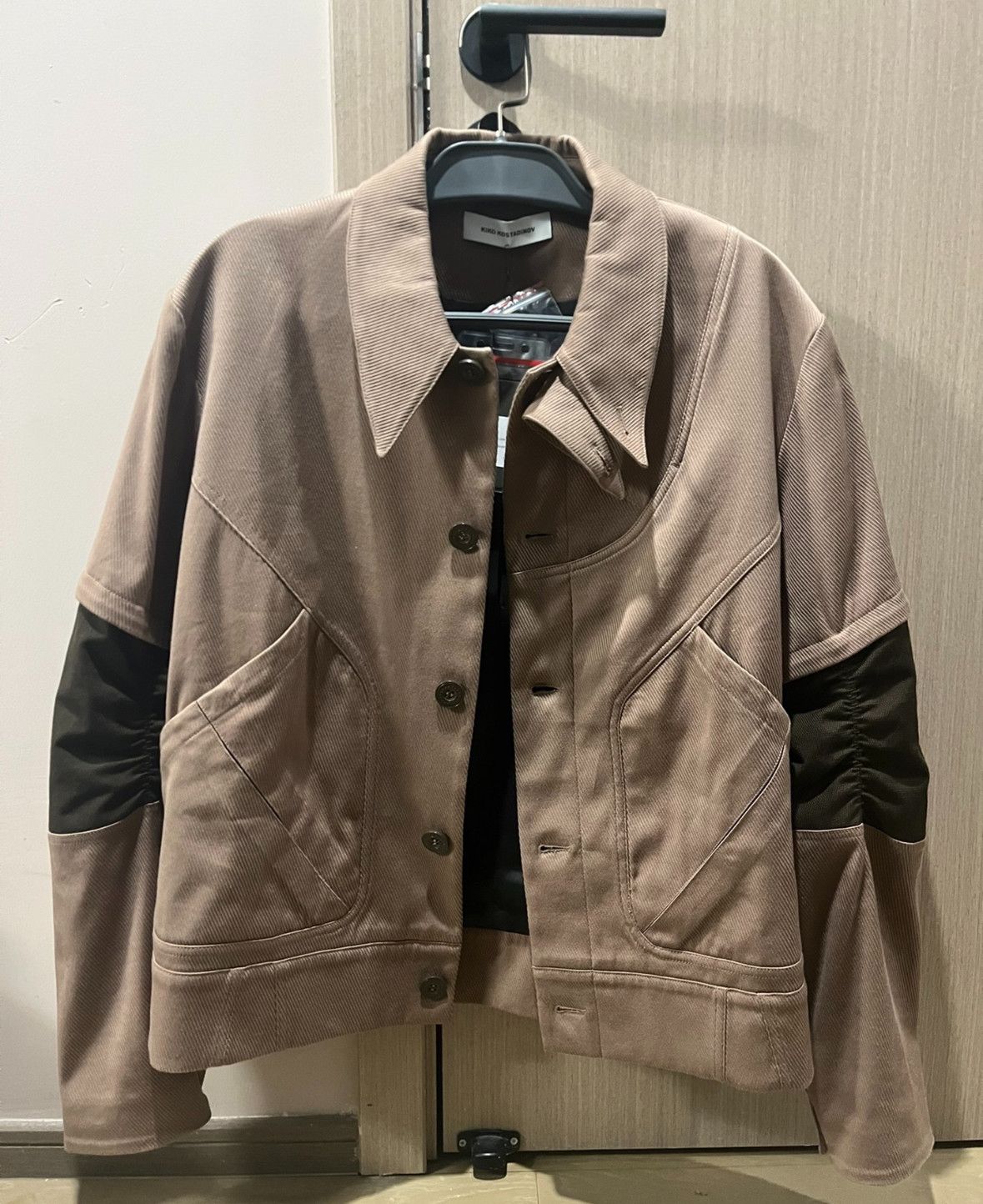 Kiko Kostadinov kassel 22ss blouson lion brown jacket