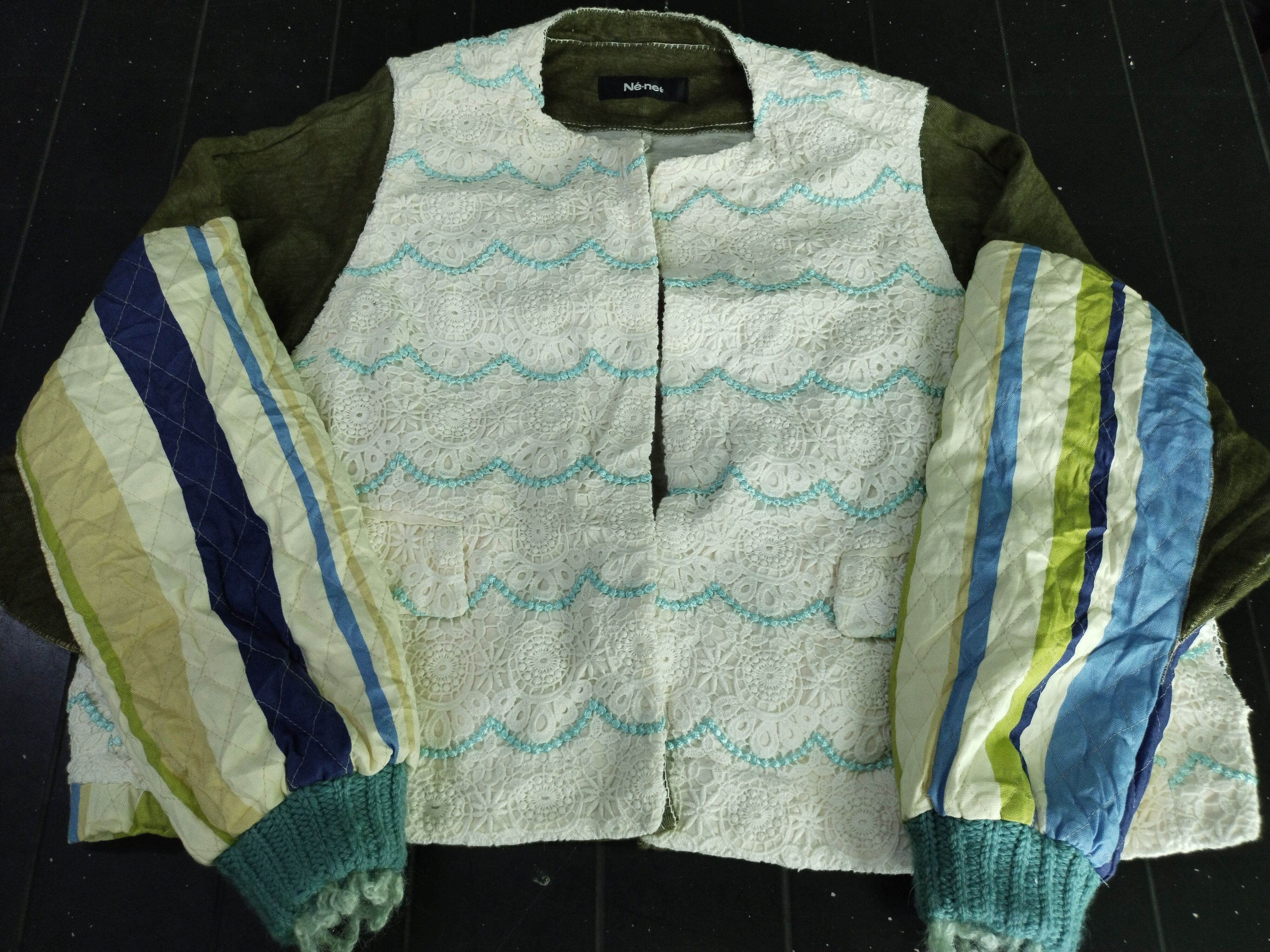 Ne-Net Vintage Ne-Net by Issey Miyake Baggy Quilted Coat Jacket Size M / US 6-8 / IT 42-44 - 8 Thumbnail