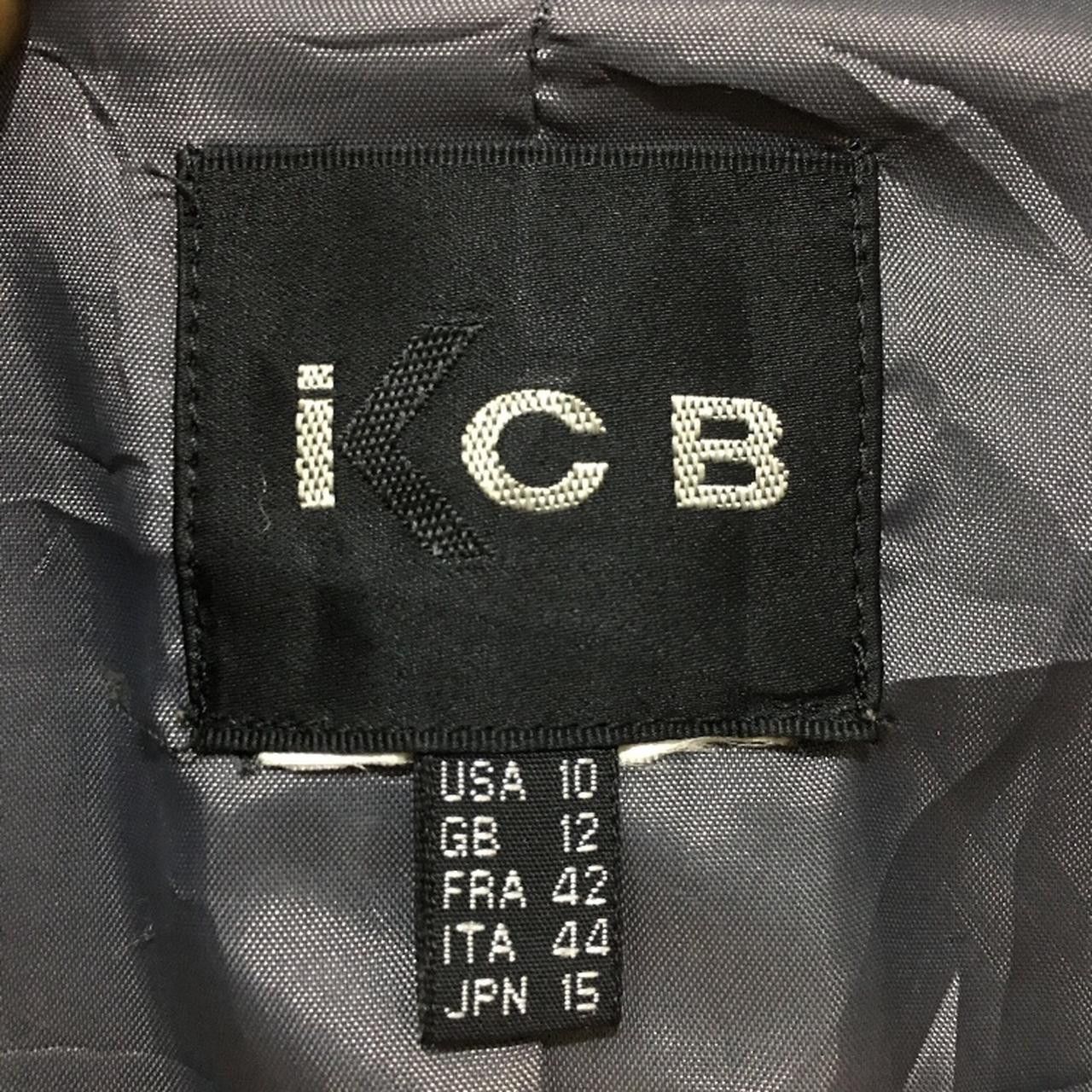 Other ICB Japanese Designer Three Button Blazer Jacket Sport Coat Size M / US 6-8 / IT 42-44 - 4 Thumbnail