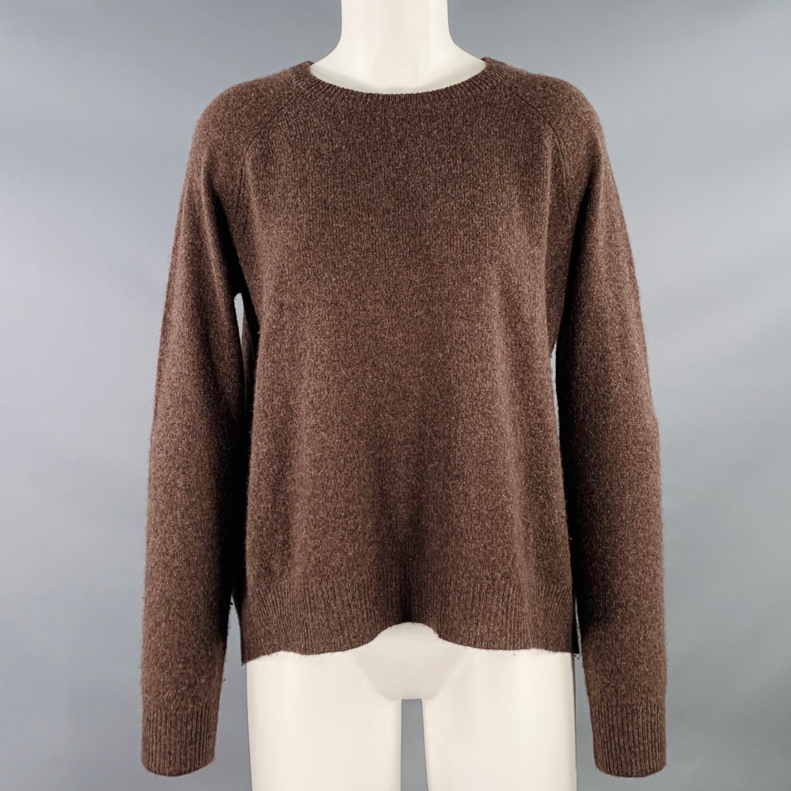 360Cashmere 360 CASHMERE Size S Brown Cashmere Crew Neck Pullover Size S / US 4 / IT 40 - 1 Thumbnail