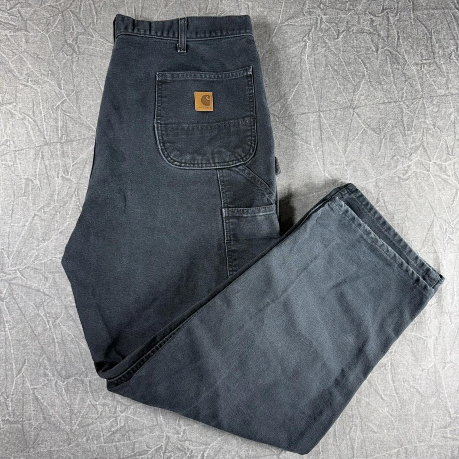 Carhartt Carhartt Jeans Men's 42x34 Black Pants 2 Size US 42 / EU 58 - 1 Thumbnail