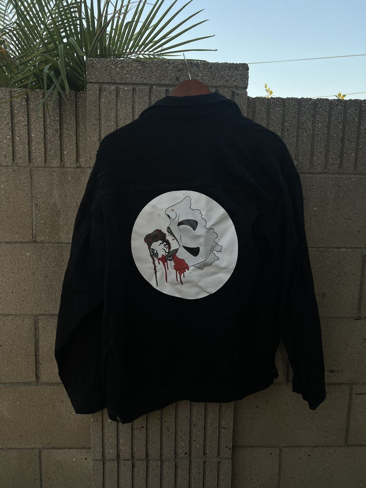 Japanese Brand × Vintage Black Rock Style Jacket Size US XL / EU 56 / 4 - 4 Thumbnail