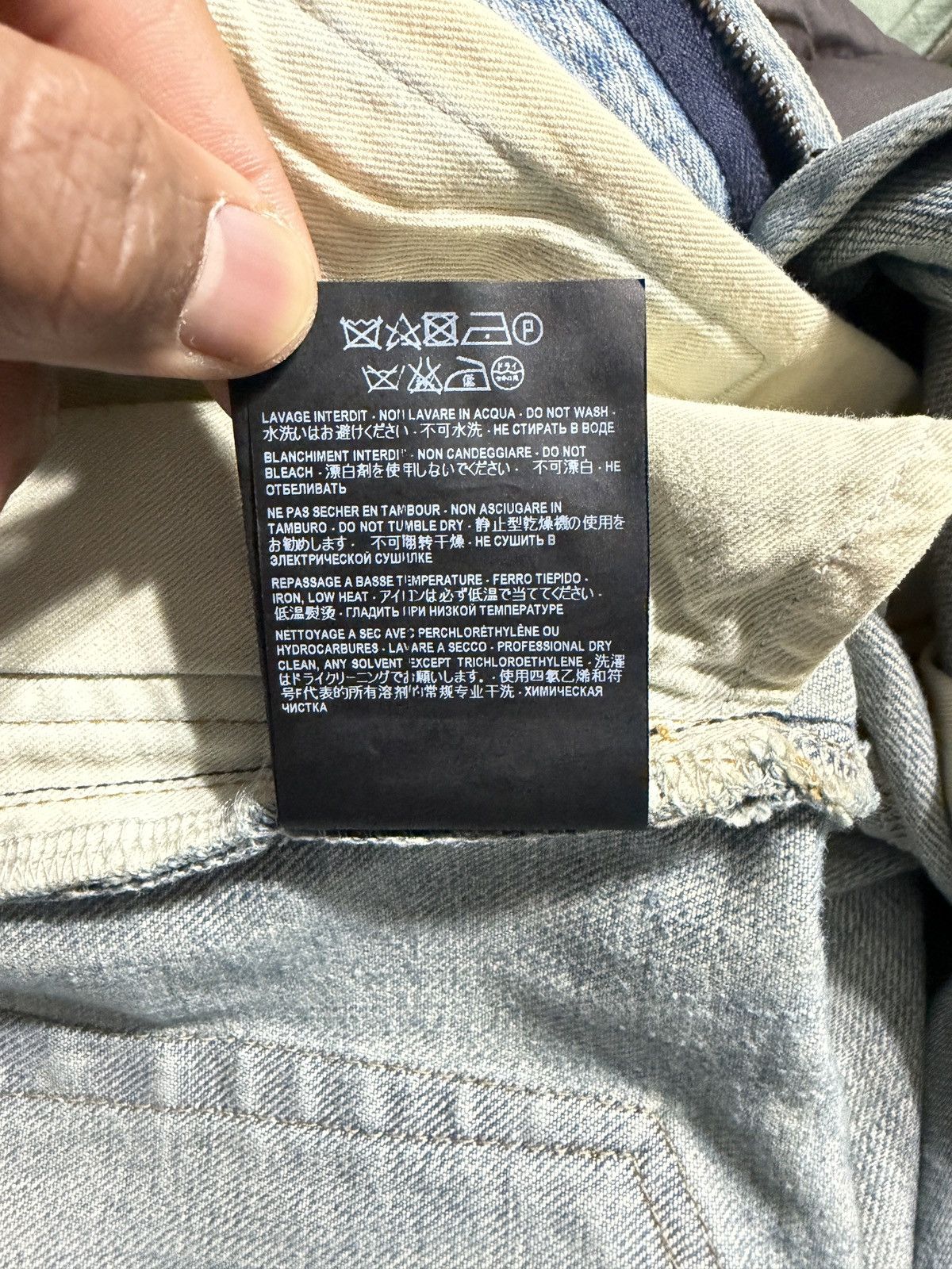 Saint Laurent Paris Saint Laurent Paris Crash Denim Size US 29 - 7 Thumbnail