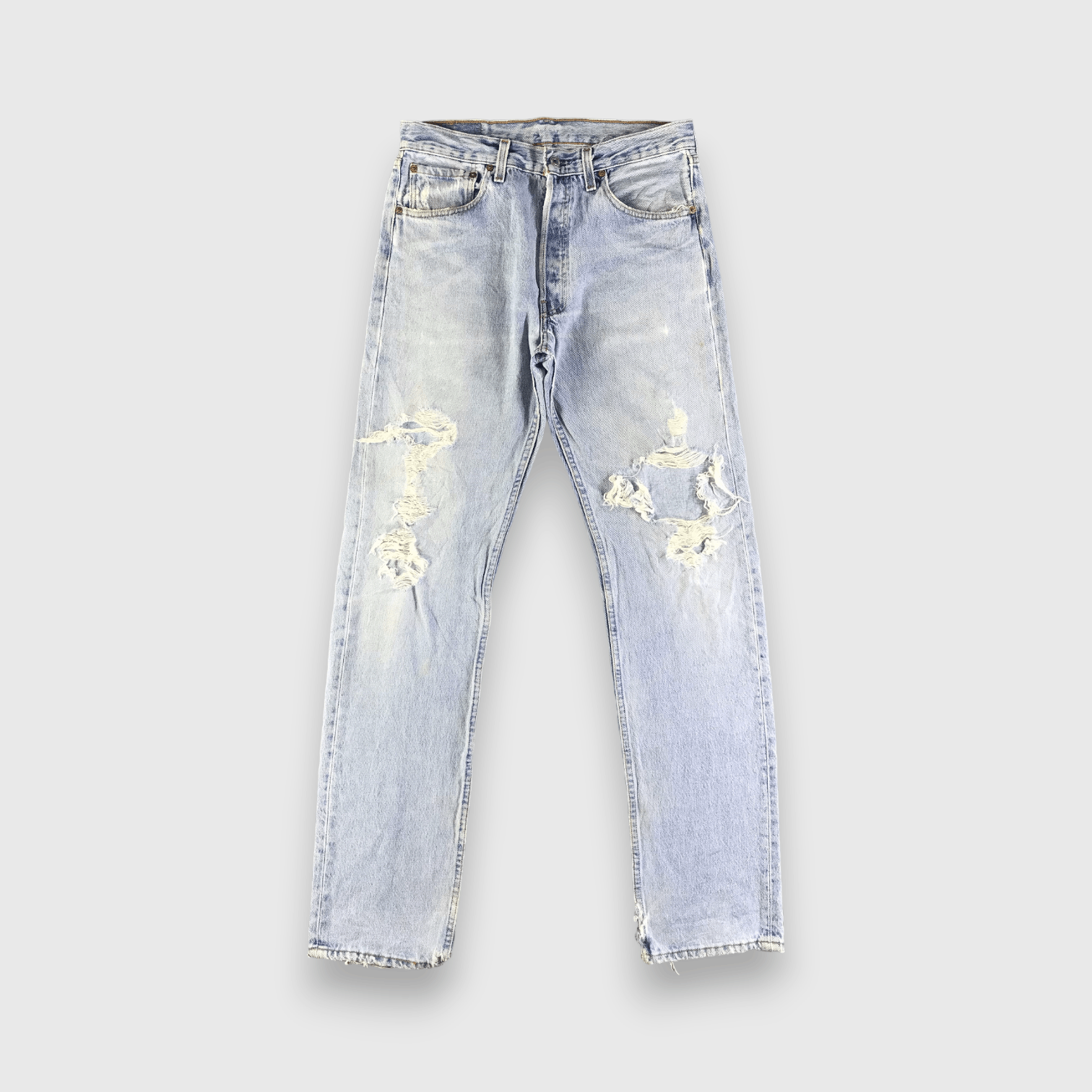 Levi's Vintage Light Wash Levis 501 Jeans-J3584 Size US 32 / EU 48 - 1 Thumbnail