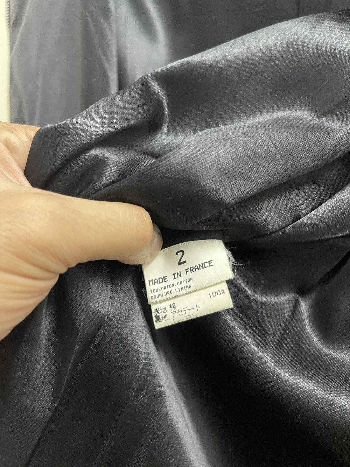 agnes b. Agnes b. Homme Zipper Long Jacket Size US M / EU 48-50 / 2 - 14 Thumbnail