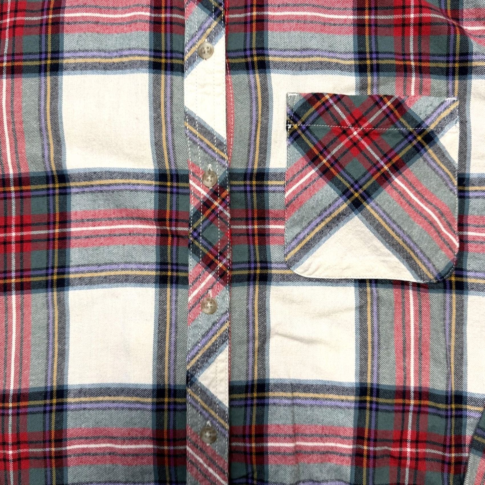 Eddie Bauer Eddie Bauer Shirt Womens XL Multicolor Plaid Button-Up Boyfriend Fit Flannel Size XL / US 12-14 / IT 48-50 - 2 Thumbnail