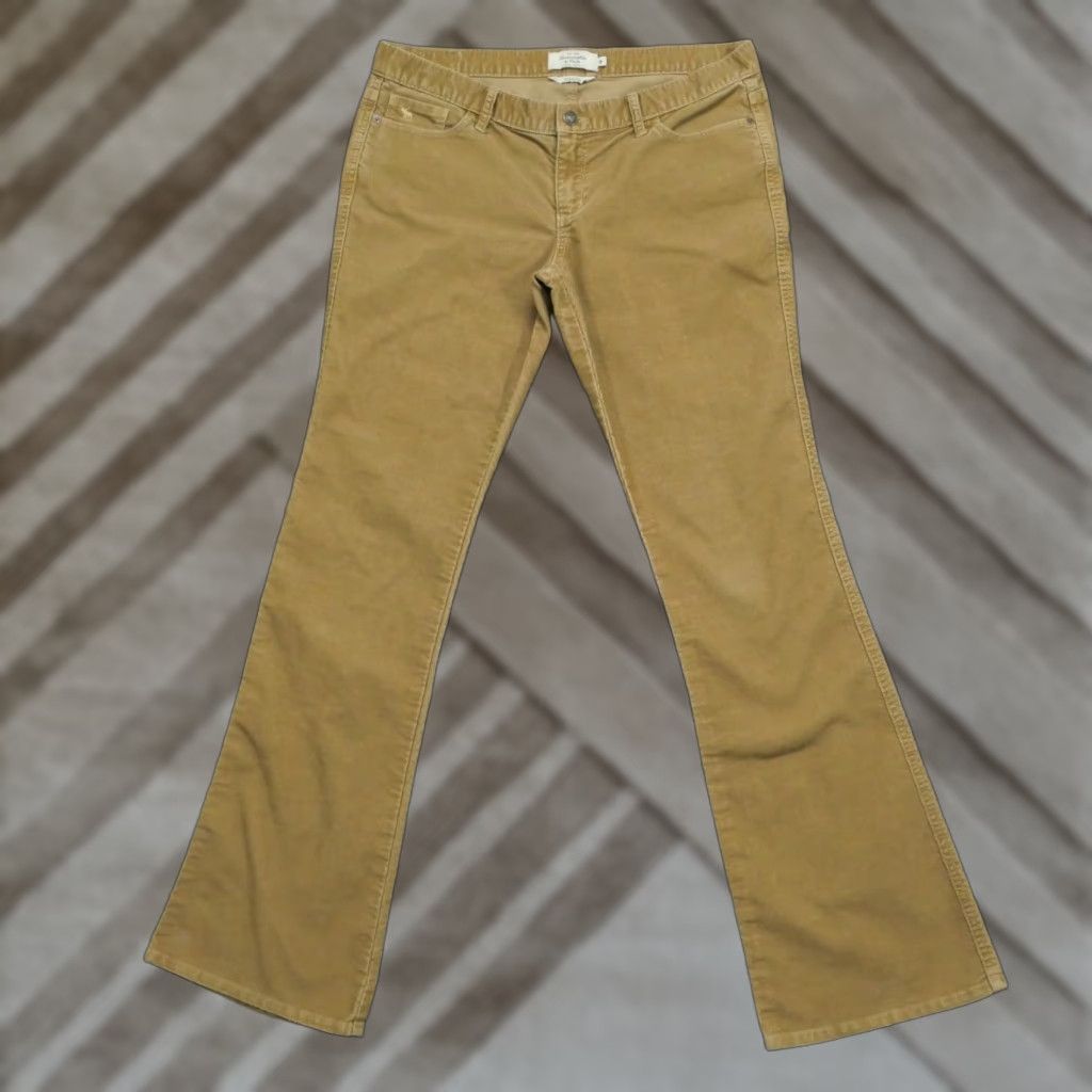 Abercrombie & Fitch Abercrombie & Fitch Pants Womens 8 Brown Corduroy Bootcut Stretch 34x32 Size 24" / US 00 / IT 34 - 1 Thumbnail